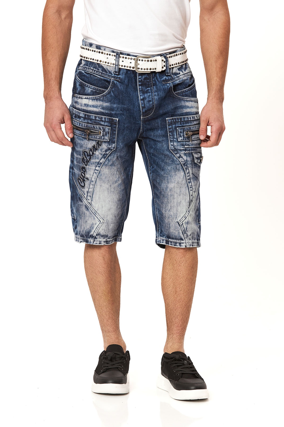 Cipo & Baxx Jeansbermudas Baumwolle, regular fit günstig online kaufen