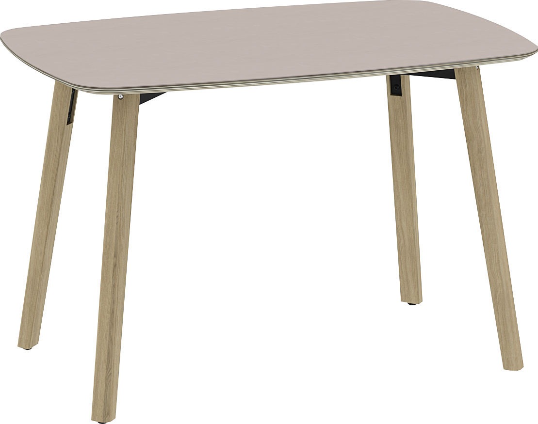 OTTO products Esstisch »Tables«, Beschichtung massiv, Linoleum schöner aus Eiche BAUR | Füße mit kaufen
