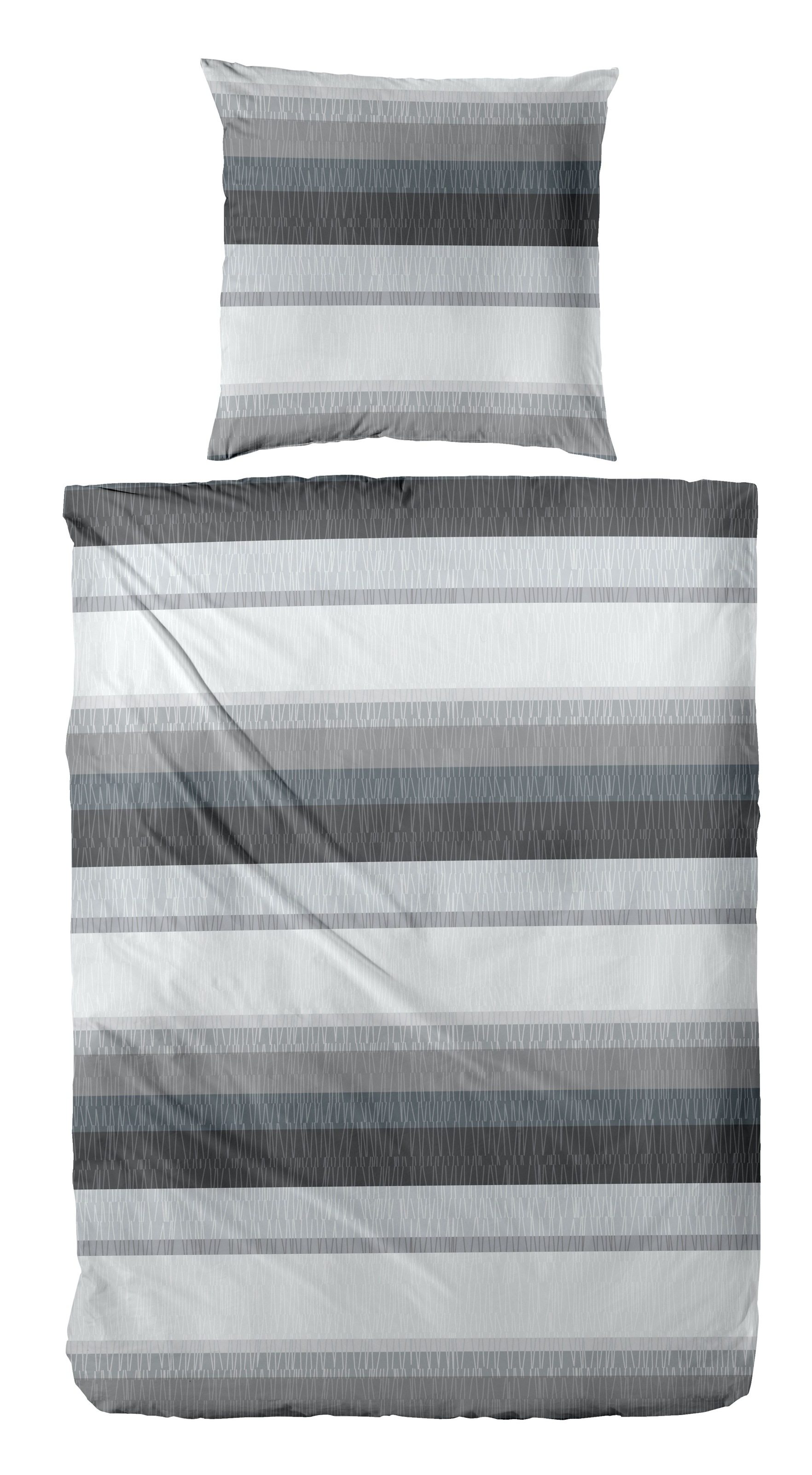 Primera Bettwäsche "Biber-Bettwäsche Roommate" 2 Stk. mit dezenten Musterte günstig online kaufen