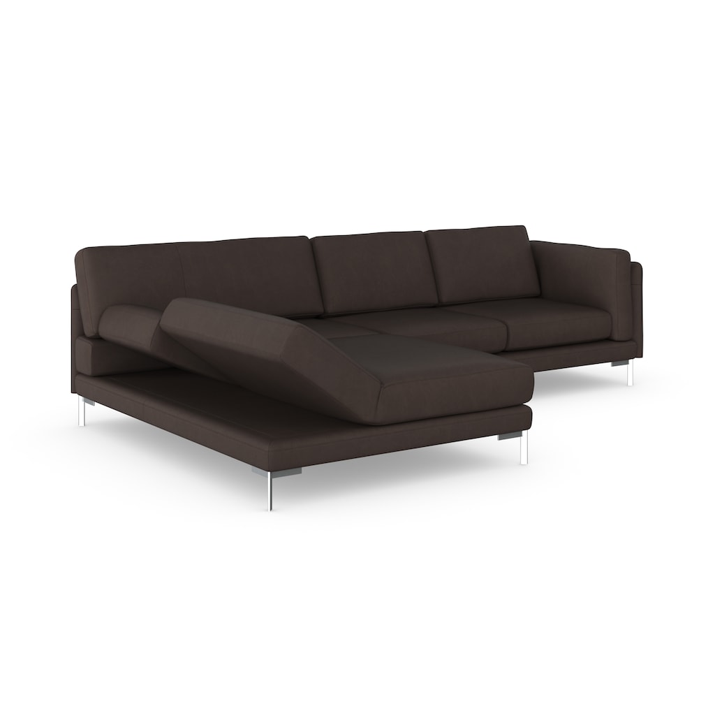 machalke® Ecksofa »vivien, L-Form«, mit diversen Armlehnenfunktionen