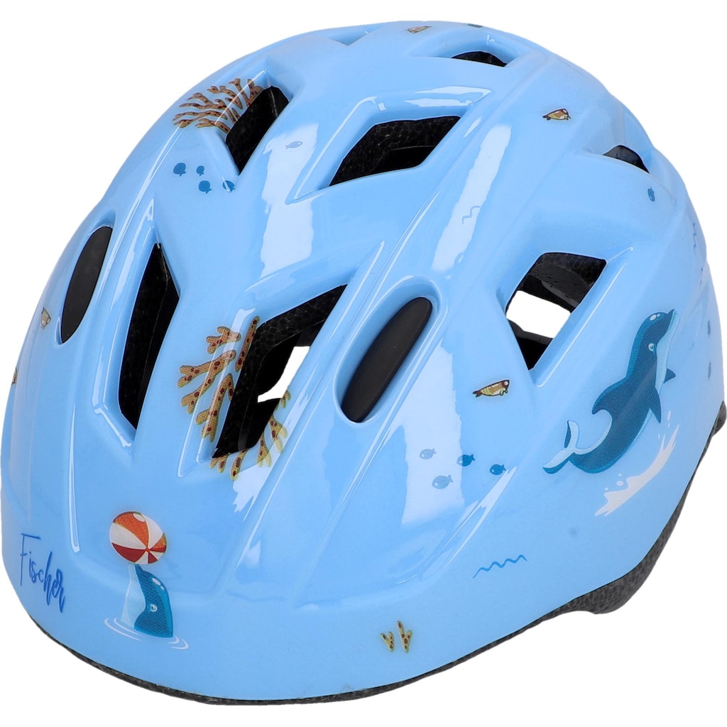 FISCHER Fahrrad Fahrradhelm »Fahrradhelm Kinder Plus Dolphin XS/S«