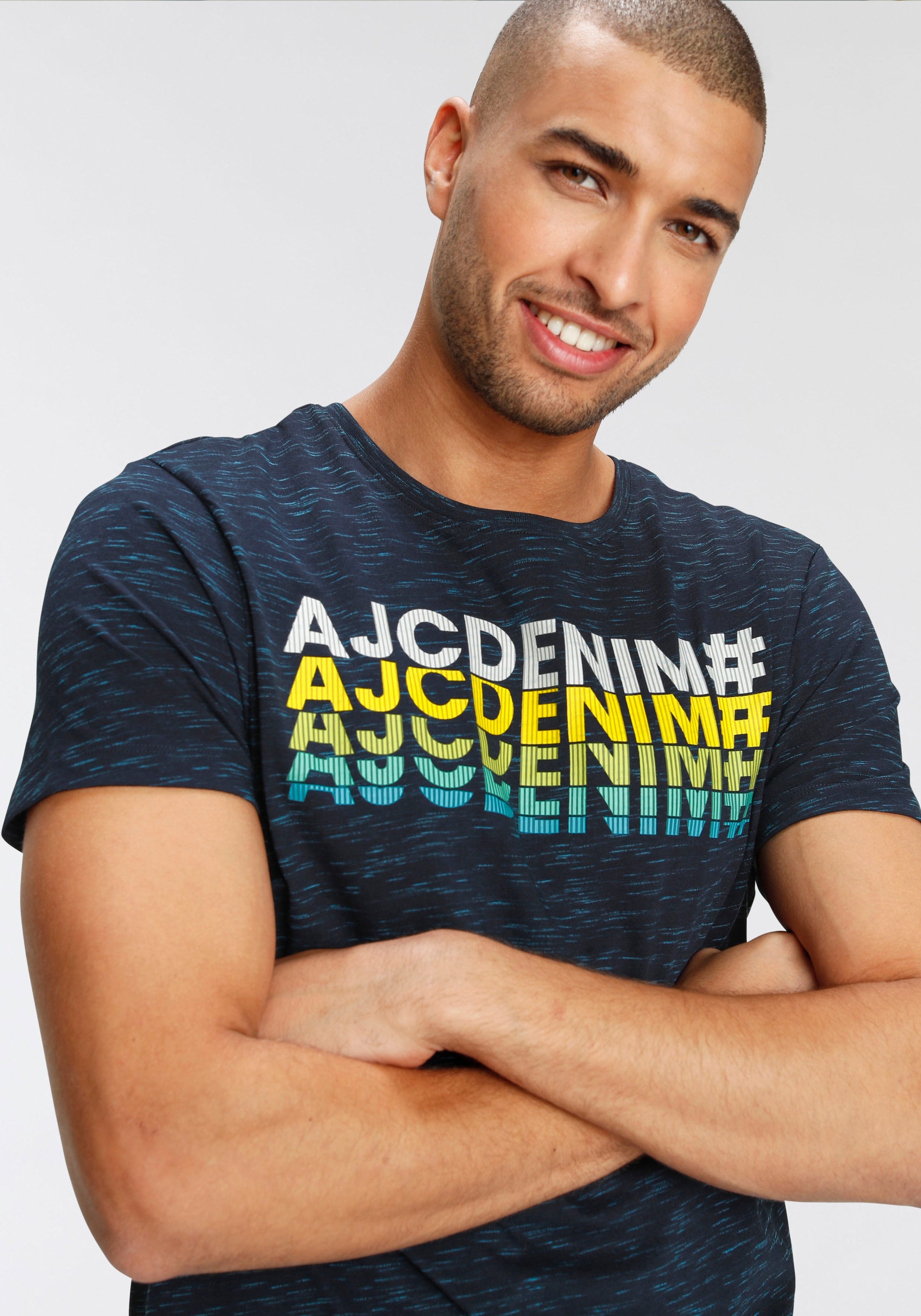 AJC T-Shirt, mit modischem Logoprint ▷ für | BAUR