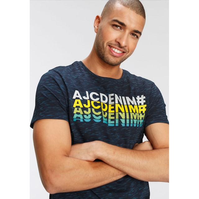 AJC T-Shirt, mit modischem Logoprint ▷ für | BAUR