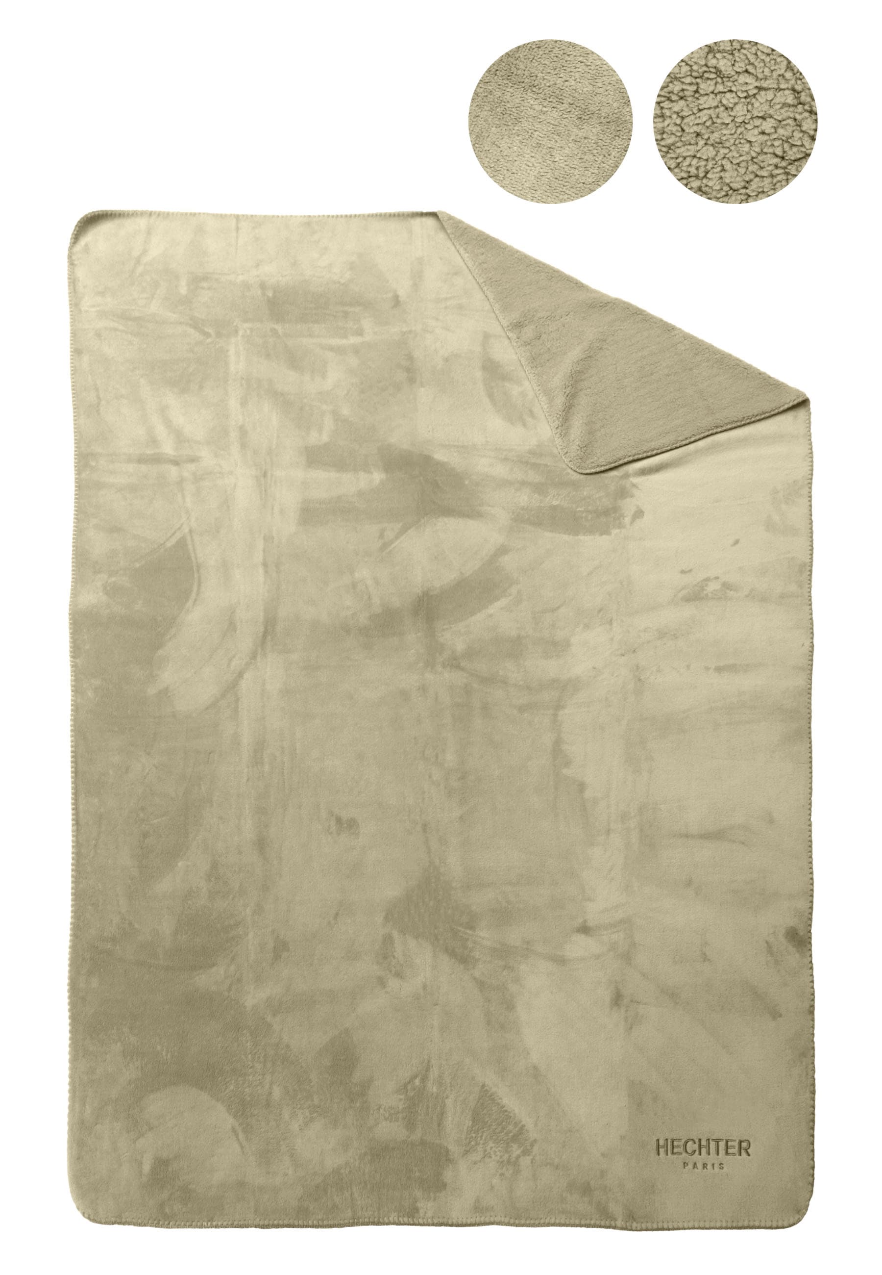 HECHTER PARIS Wohndecke »0238002« Teddyfleece, Decke, Kuscheldecke, superweich, bequem, wohlig warm