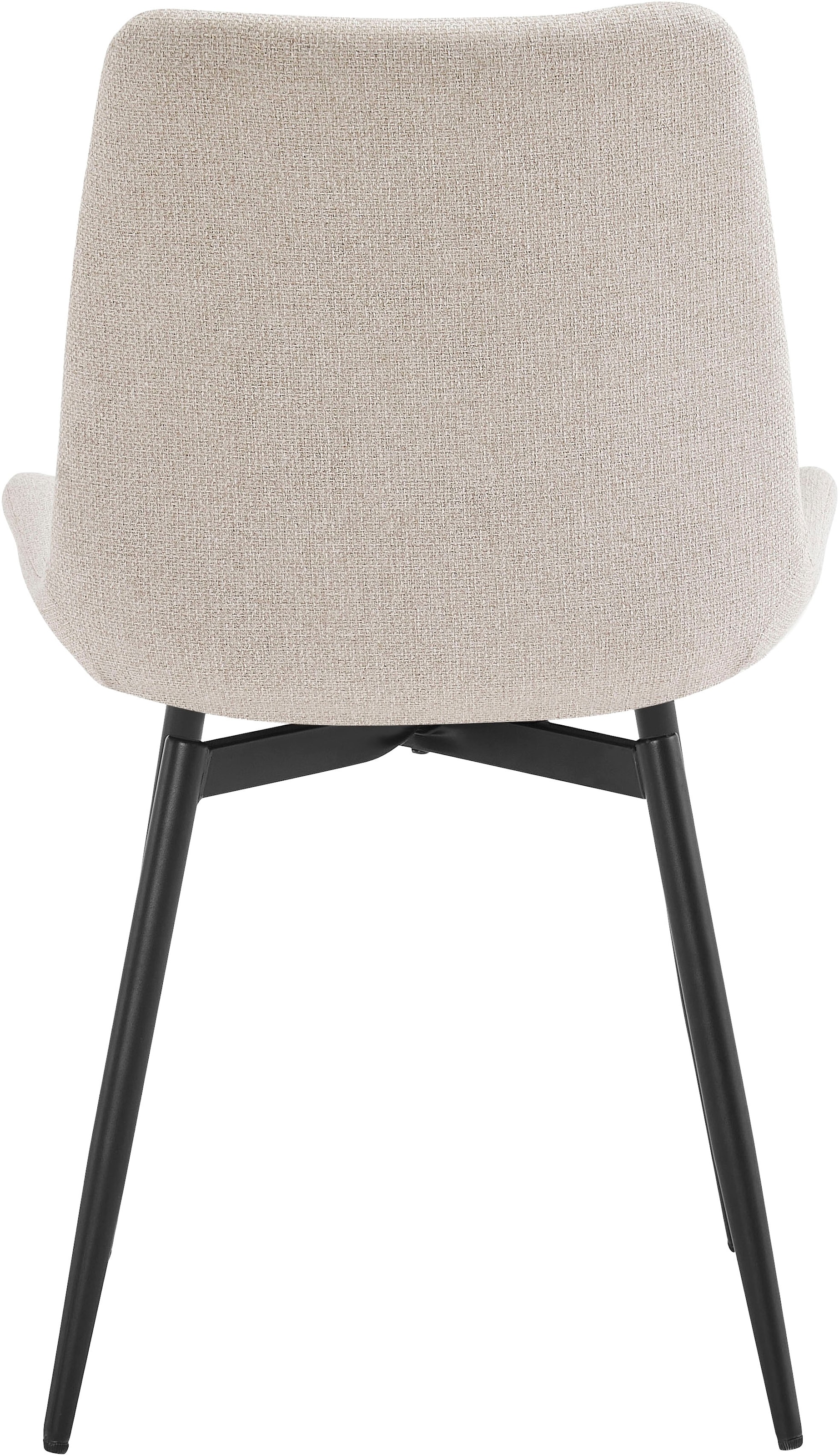 OTTO home Esszimmerstuhl »Juniper, 2er-Set« () 2 Stk.Stuhl aus Webstoff mit moderner Rautensteppung und 360° Drehfunktion