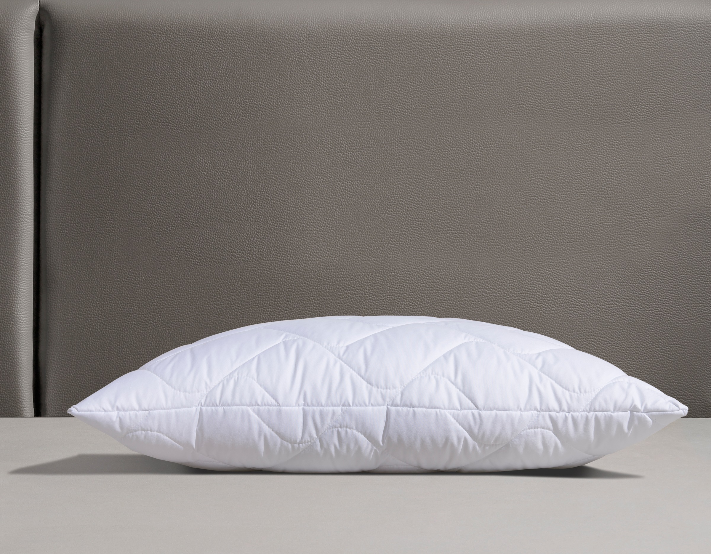 fan Microfaserkissen "Microfaser kochfest, Kopfkissen ist made in Germany" günstig online kaufen