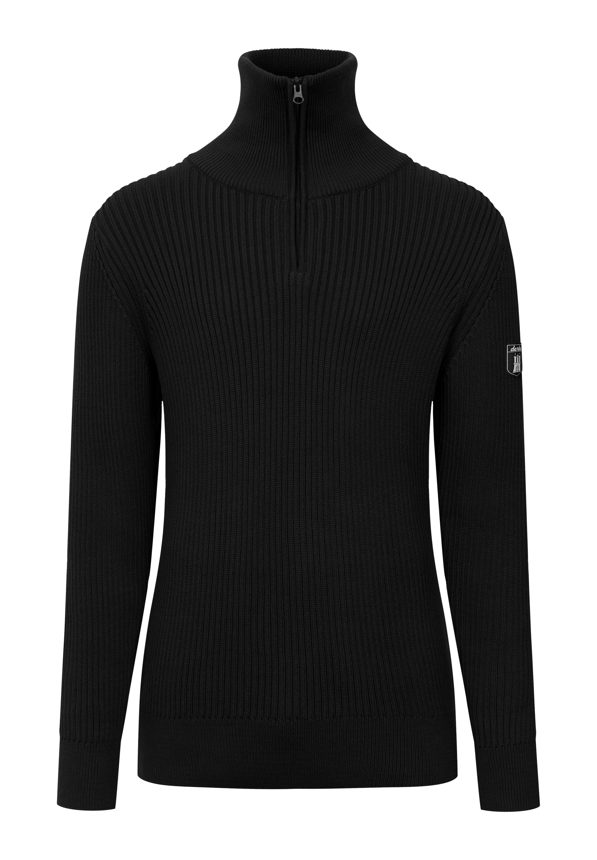 Derbe Strickpullover »Matrosenplünn«, Maritim, Reißverschluss