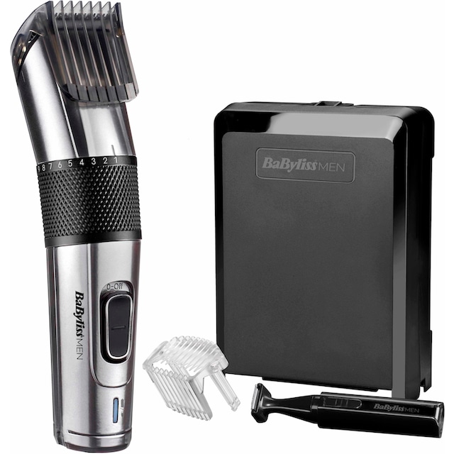 BaByliss Haarschneider »Carbon Steel Hair Clipper«, 2 Aufsätze | BAUR