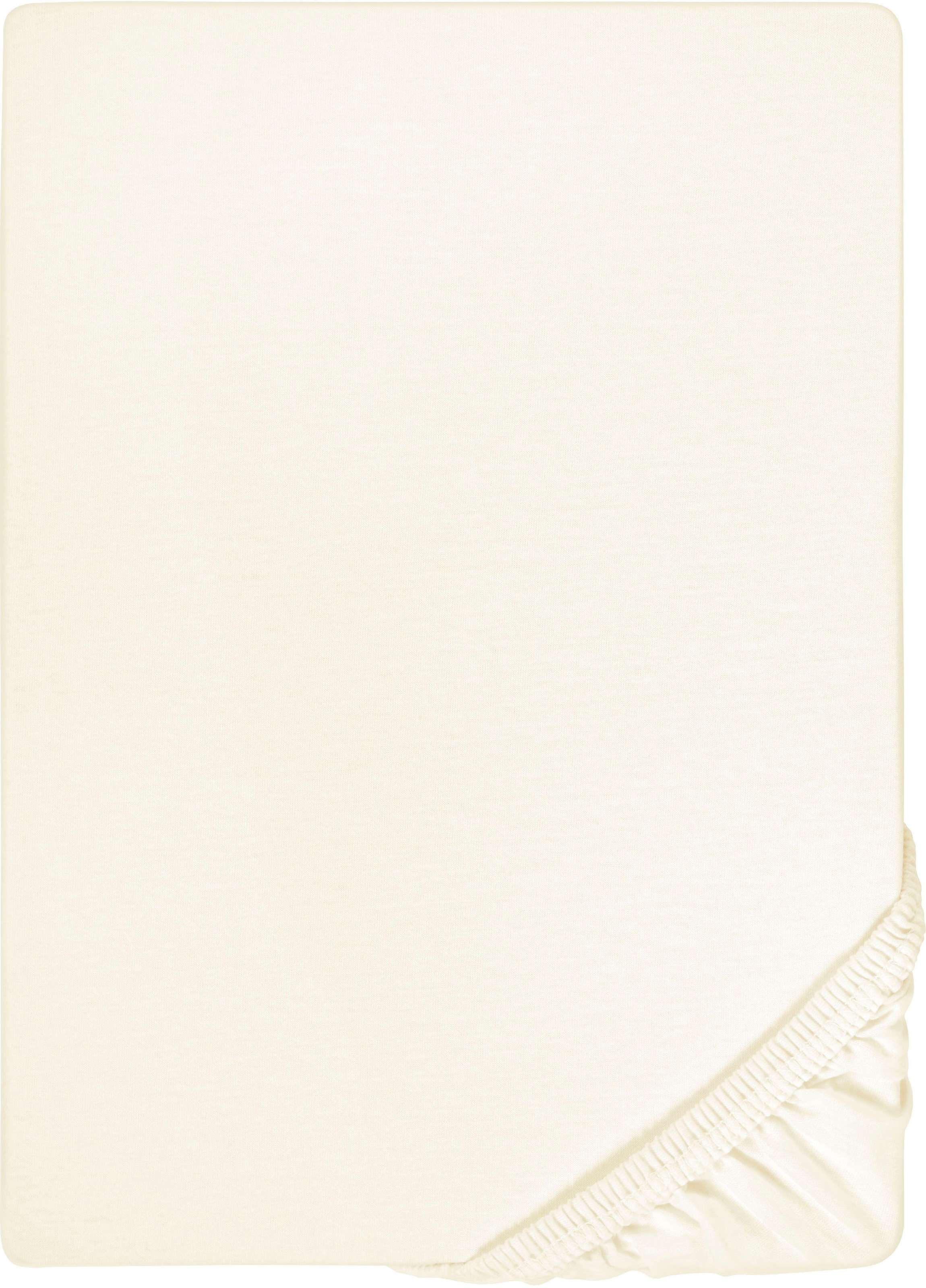 Biberna Spannbettlaken "Samy" hochwertiges Jersey-Elasthan für Topper geeig günstig online kaufen