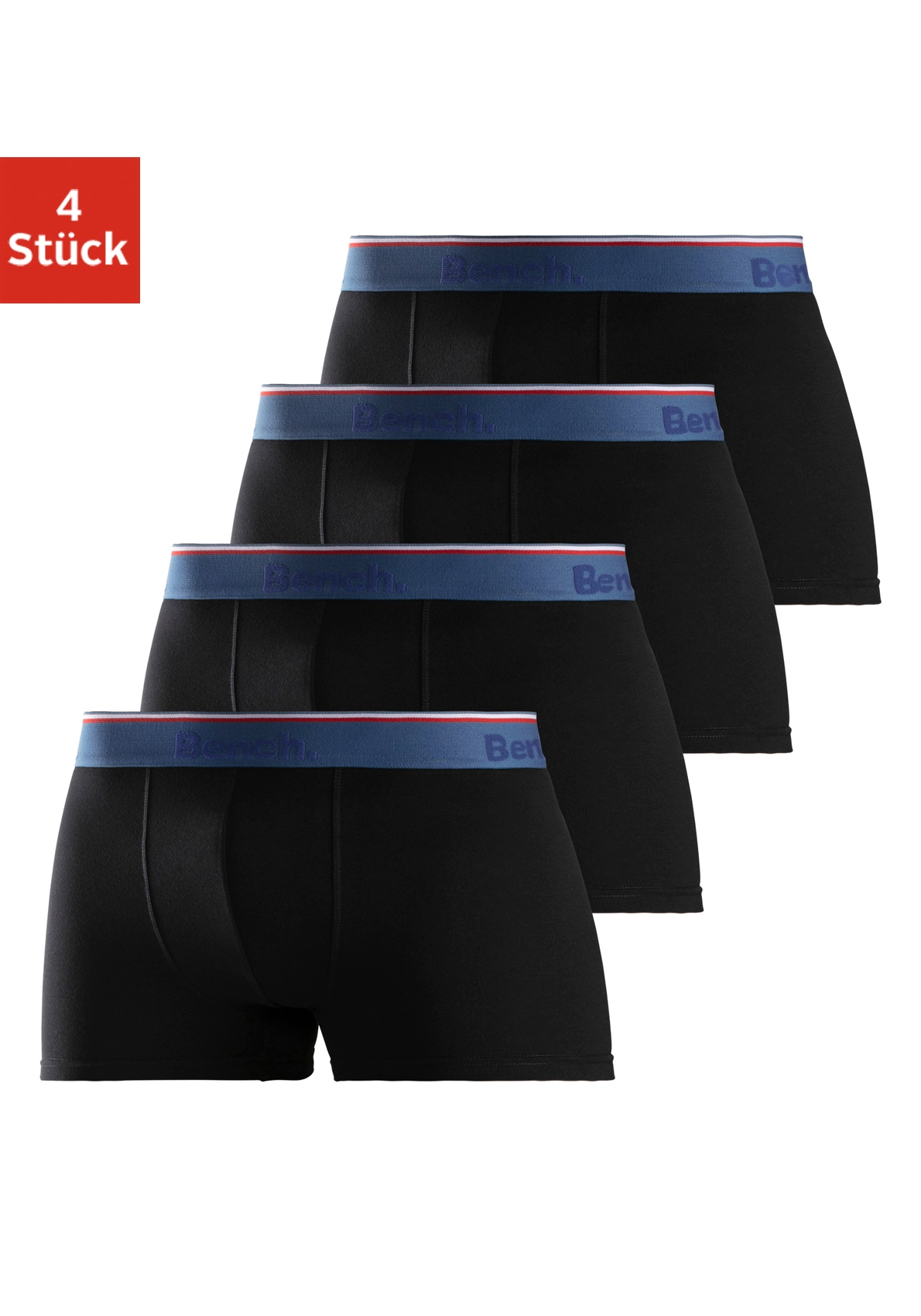 Bench. Boxer "Boxershorts für Herren" Packung, 4 Stk. tlg., Unterhosen aus günstig online kaufen
