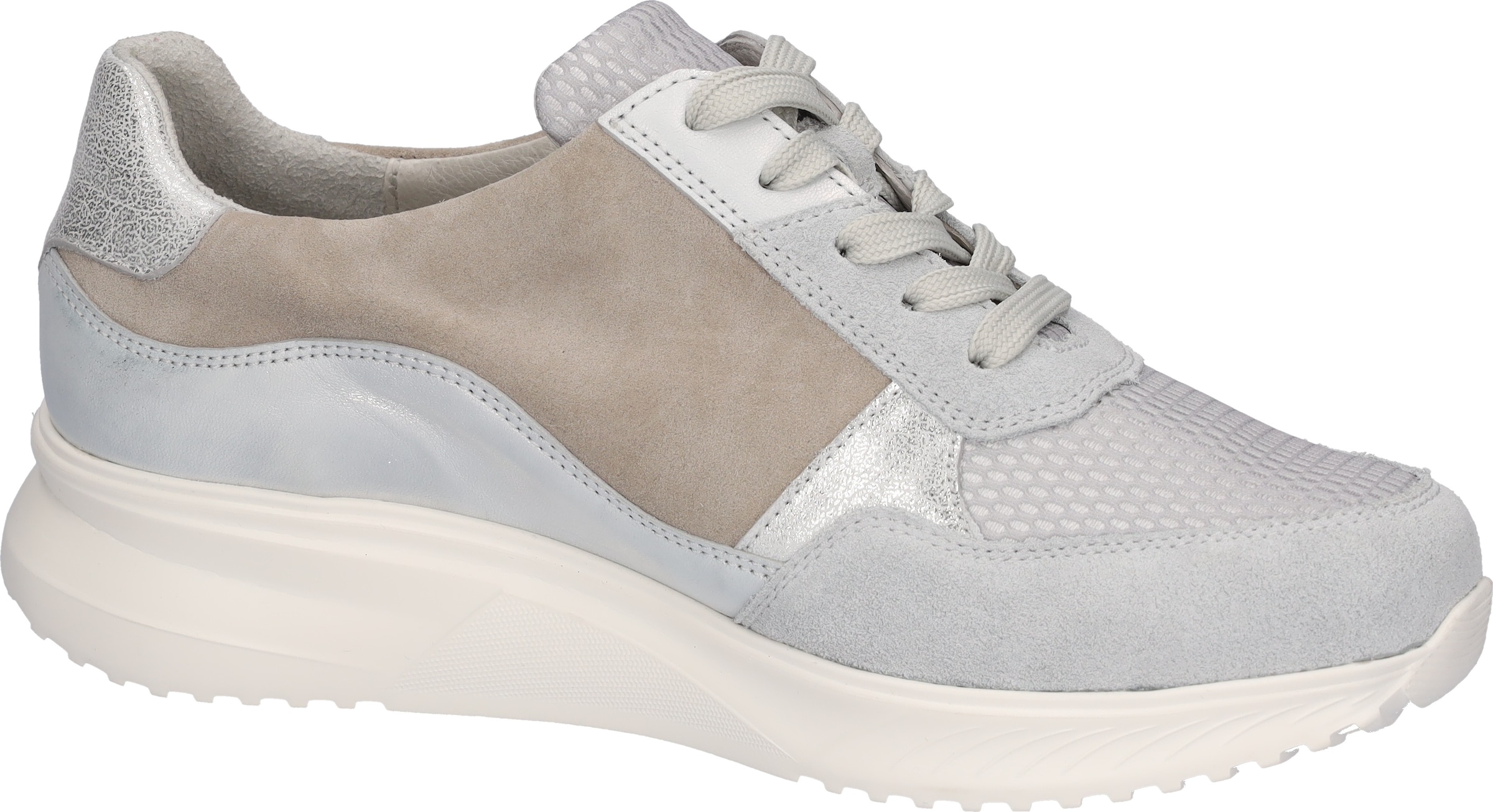 Waldläufer Sneaker »K-JANKA«  Bequemschuh, Schnürschuh, Halbschuh mit Reißverschluss, K-Weite