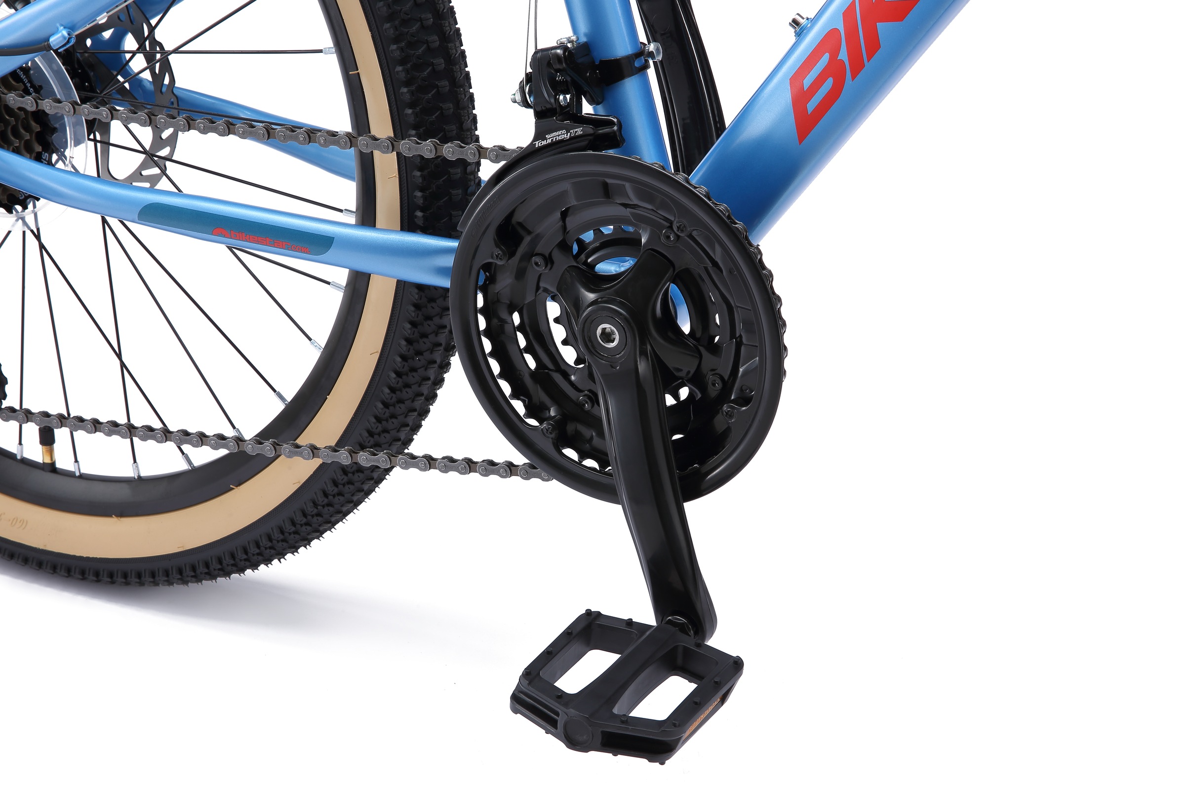 Bikestar Jugendfahrrad 21 Gang Shimano RD-TY21 Schaltwerk Kettenschaltung