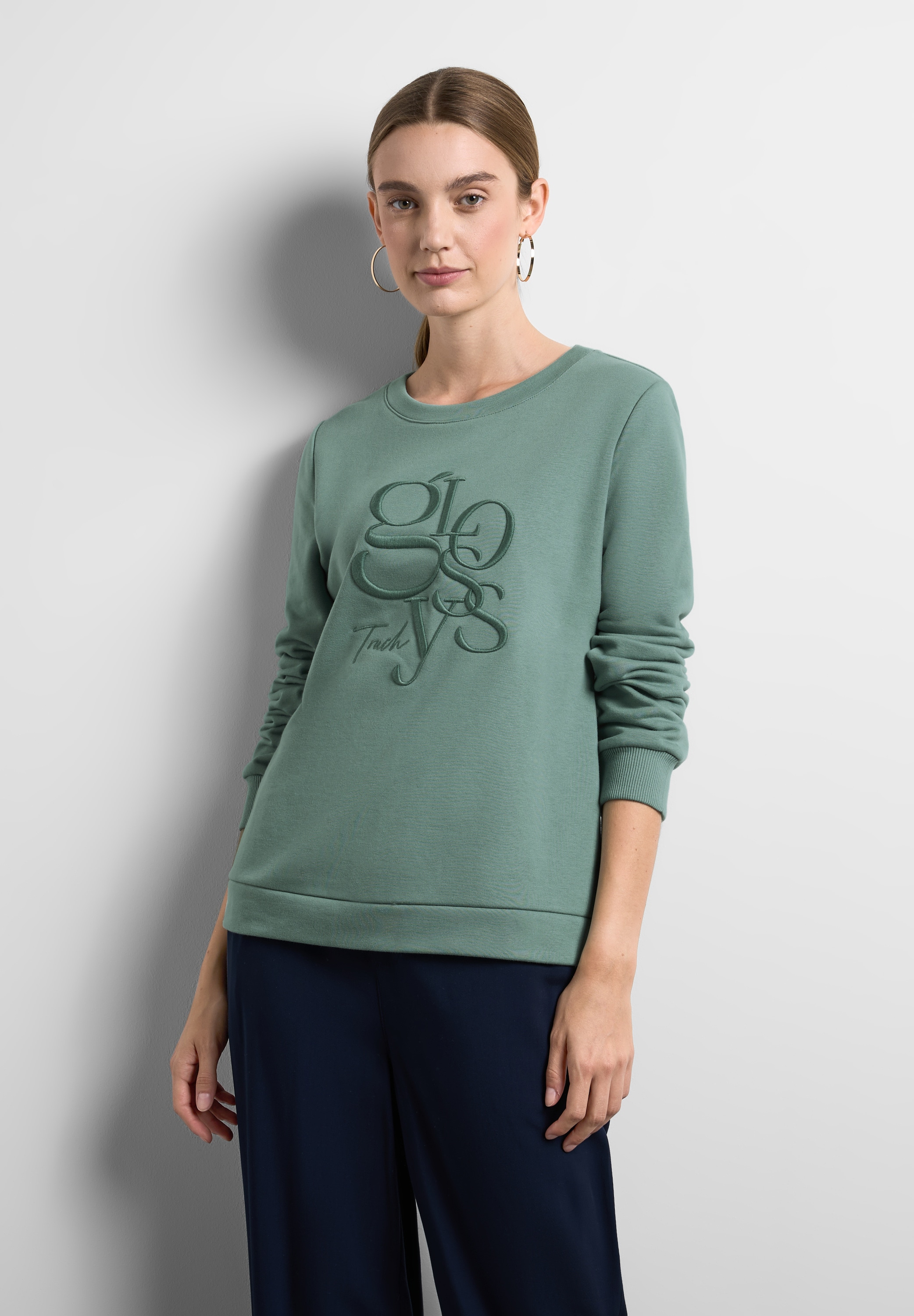 STREET ONE Sweatshirt, mit Rundhalsausschnitt