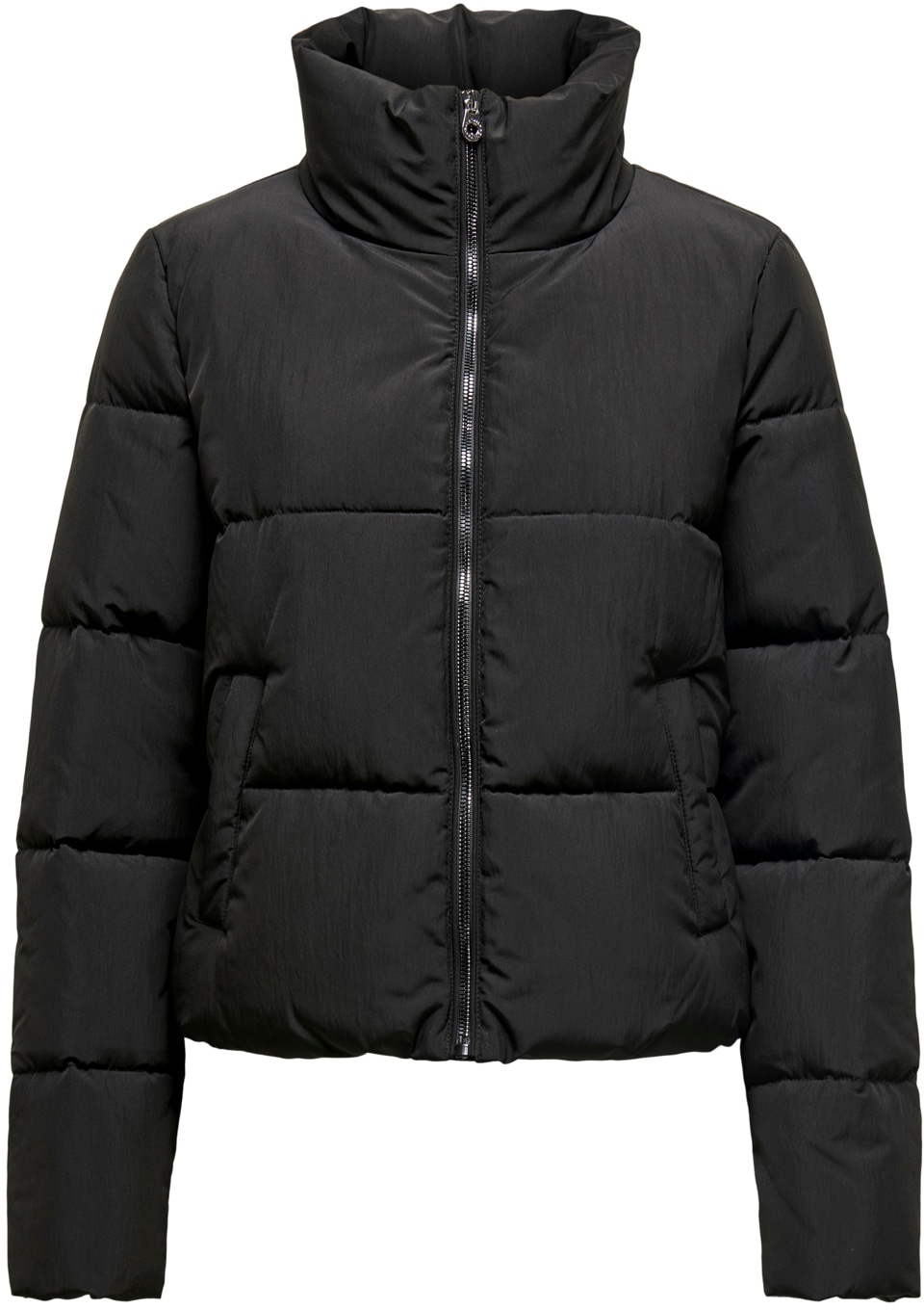 ONLY Steppjacke »ONLCAMILLA V-NECK L/S PULLOVER KNT NOOS«