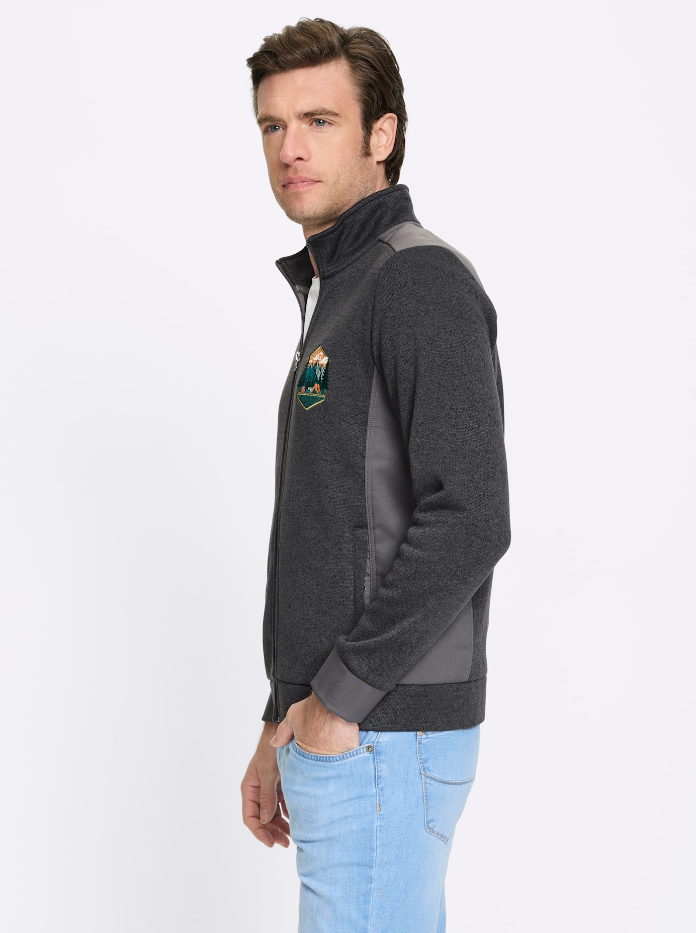 Catamaran Strickfleecejacke