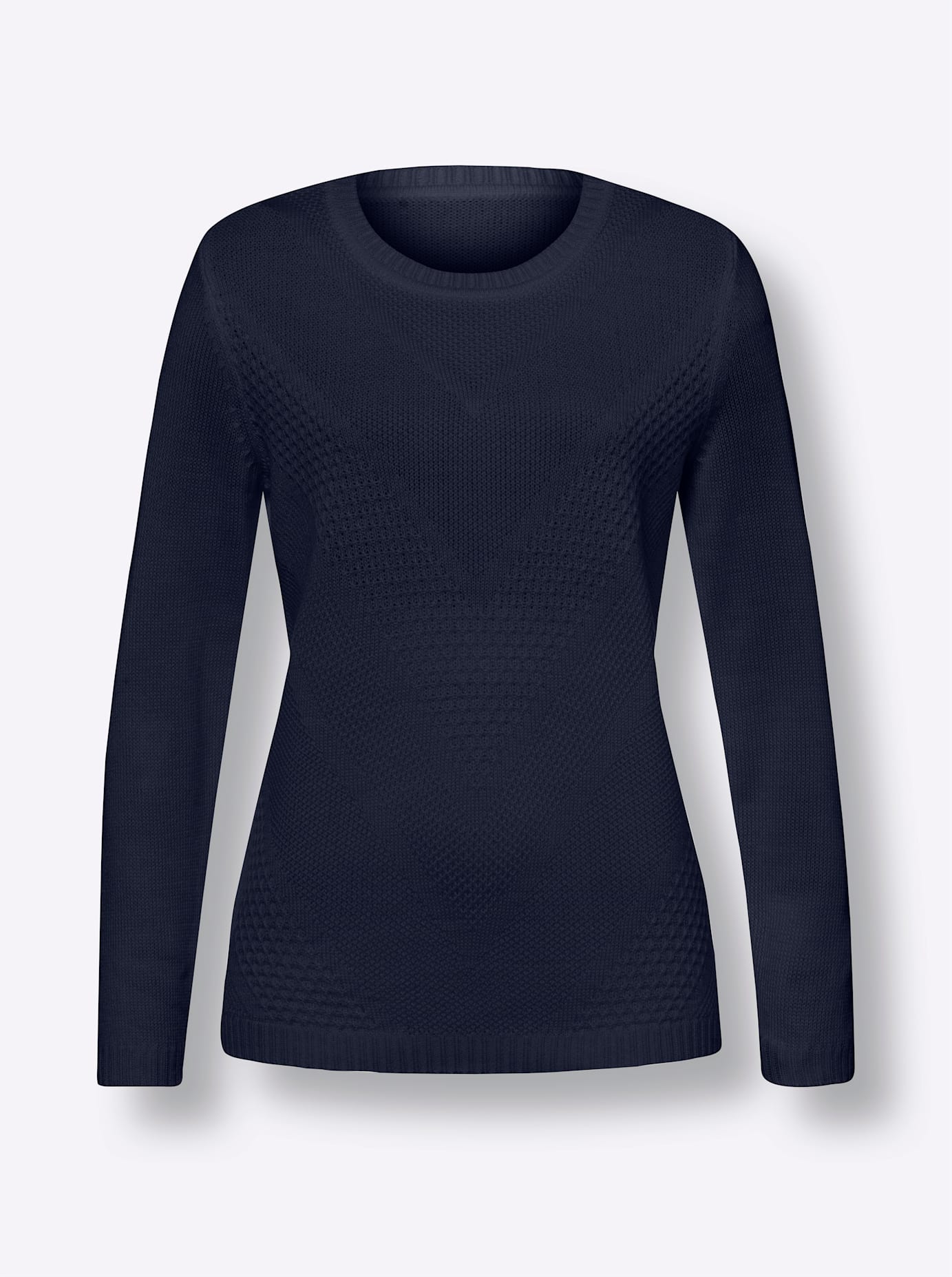 Thumbnail - Classic Basics Strickpullover "Langarm-Pullover"