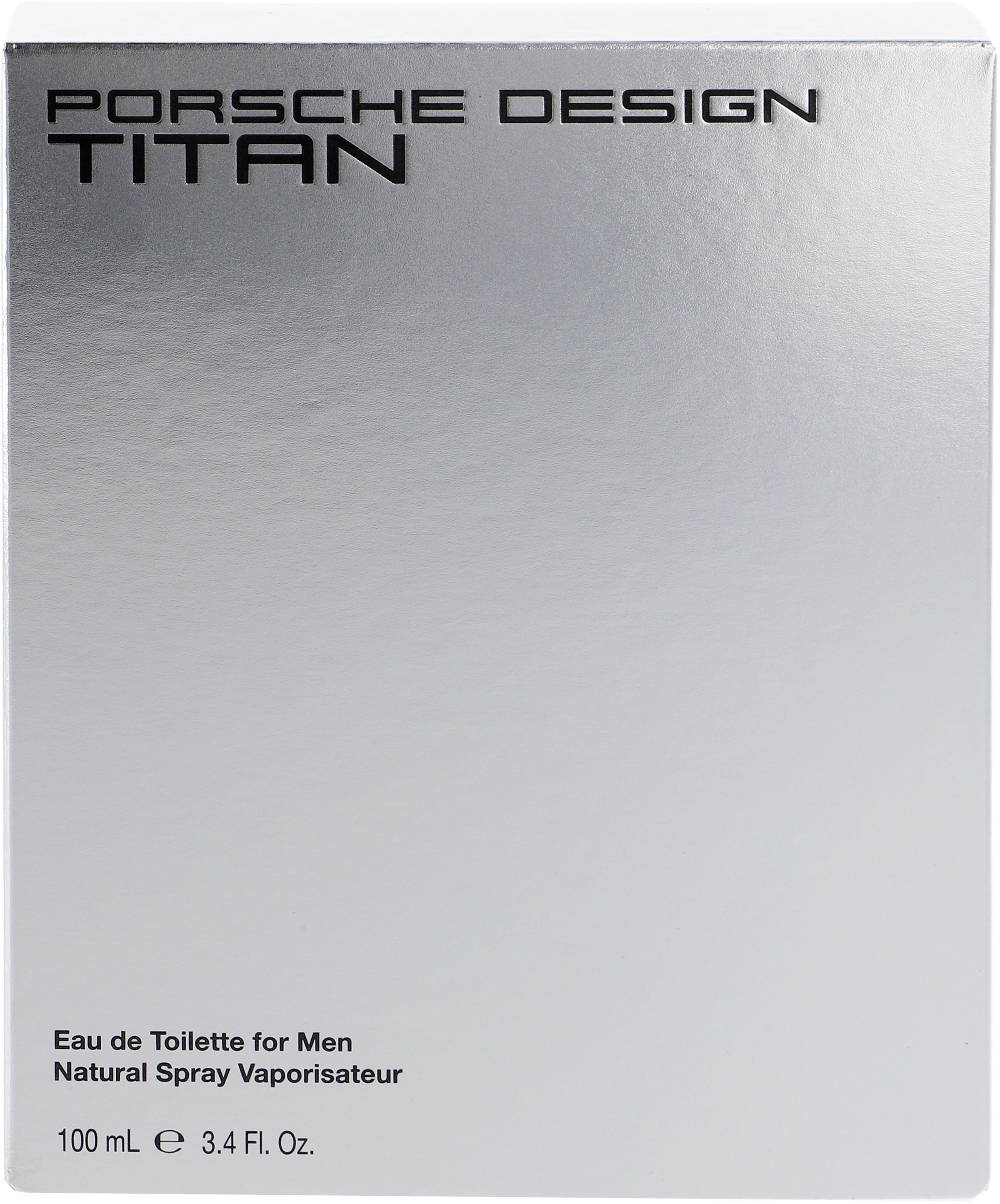 PORSCHE Design Eau de Toilette »Titan«, Holziger Duft mit Grapefruit, Lavandin, Pelargonie und Moschus.