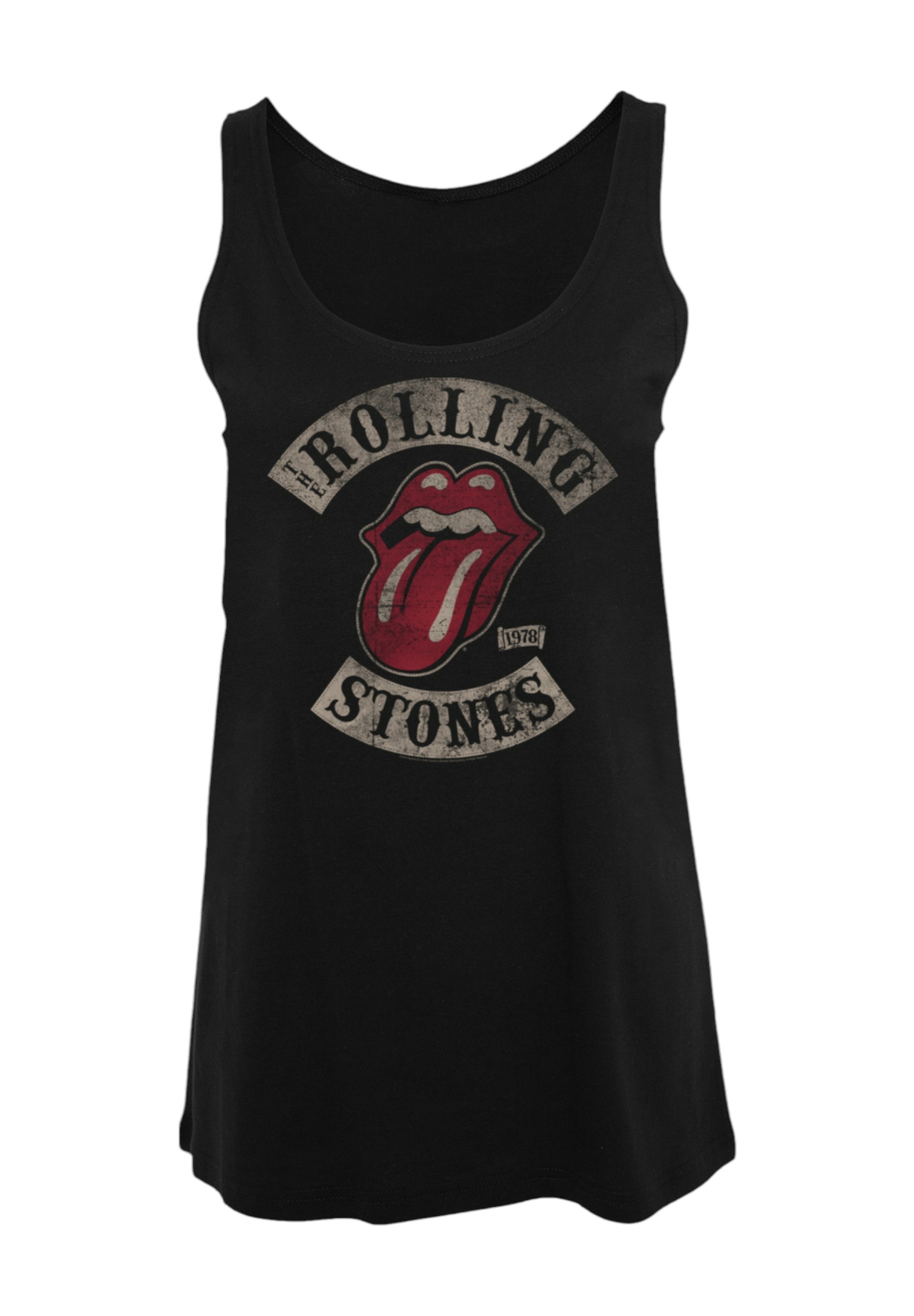 F4NT4STIC T-Shirt »The Rolling Stones Tour '78 Vector«, Premium Qualität