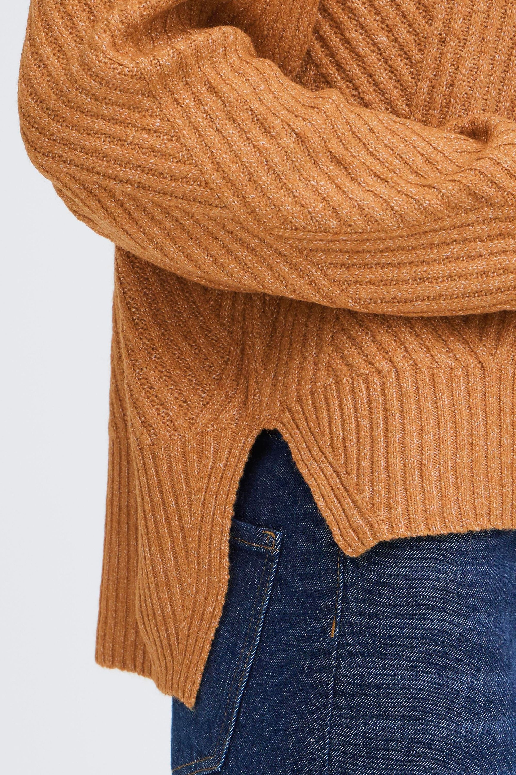 OXMO Strickfleece-Pullover »Strickpullover OXIBOMMA«