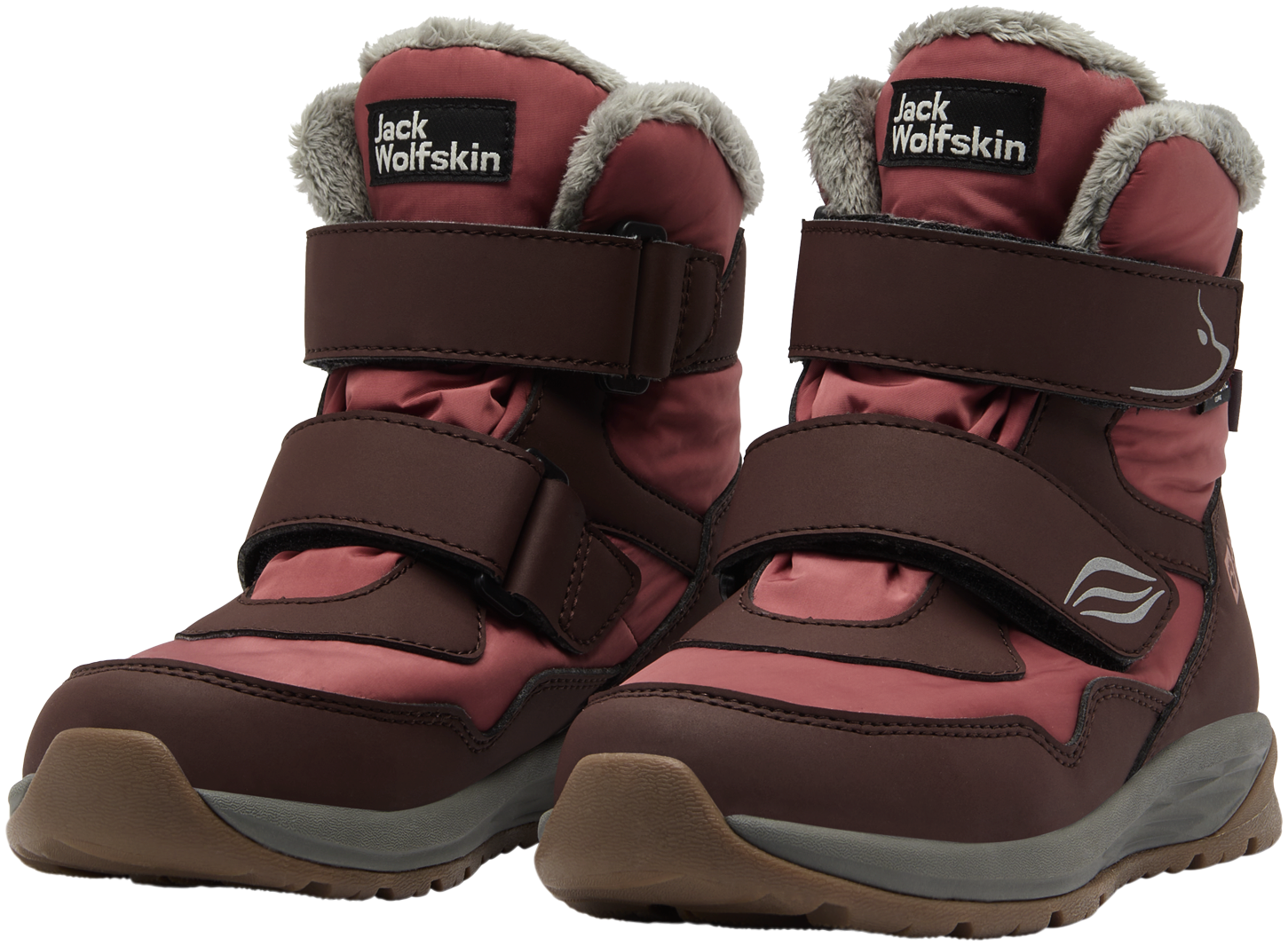 Jack Wolfskin Winterboots "POLAR BEAR-G TEXAPORE MID VC K", Snowboots, Winterstiefel, Winterschuhe, wasserdicht & gefütt