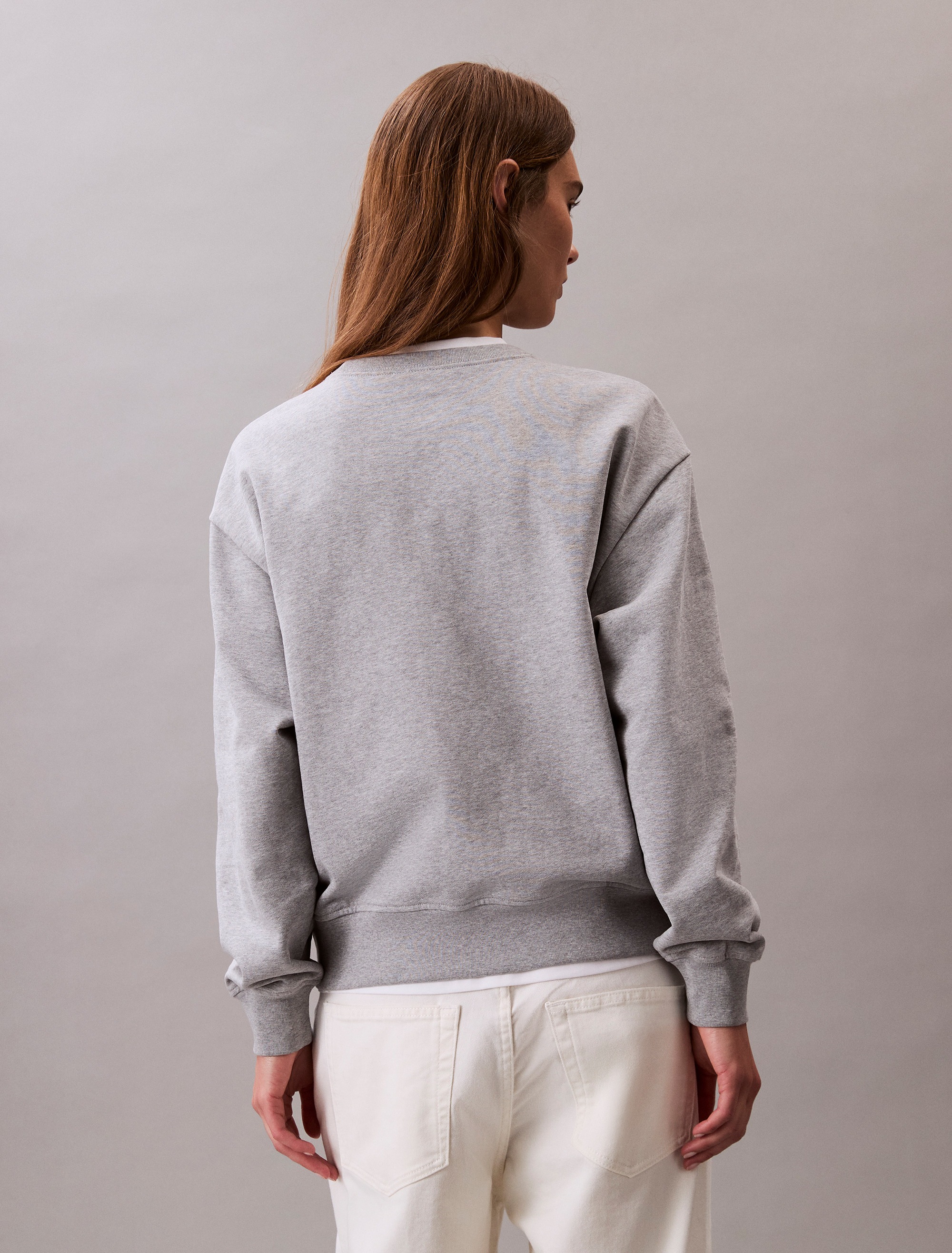 Calvin Klein Jeans Sweatshirt "LS MONOLOGO FRENCH TERRY RLXD CR", Logoschri günstig online kaufen