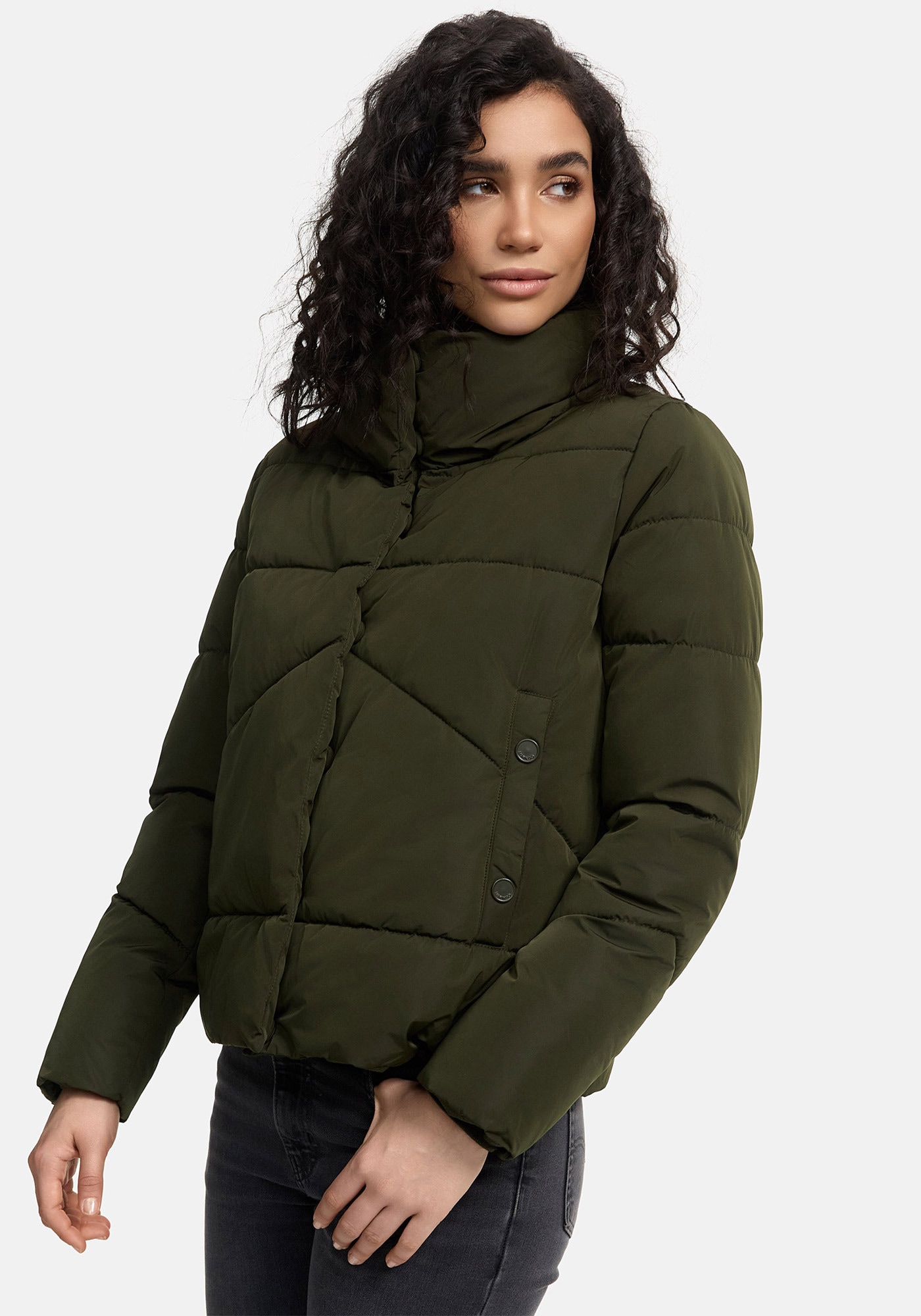 Marikoo Winterjacke "Jalliaa", mit schönem Steppdesign