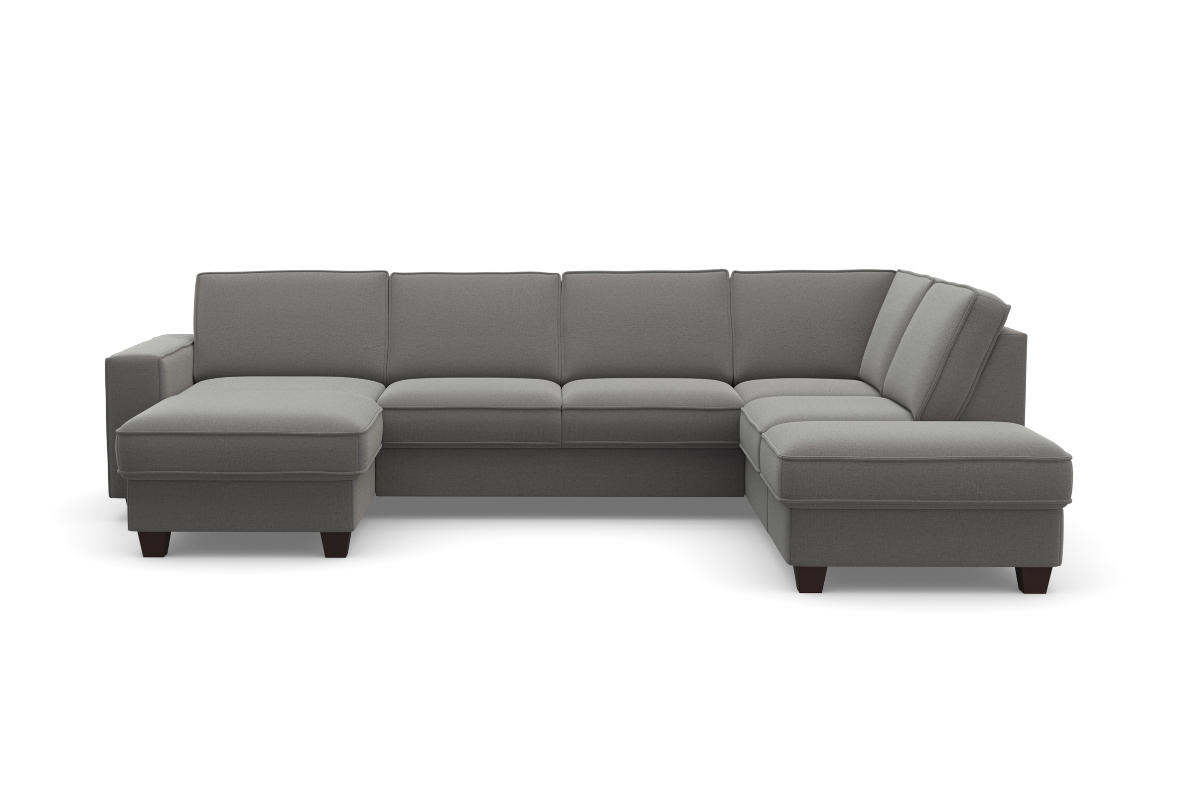 Home affaire Wohnlandschaft "County U-Form" wahlweise Ottomane links oder r günstig online kaufen