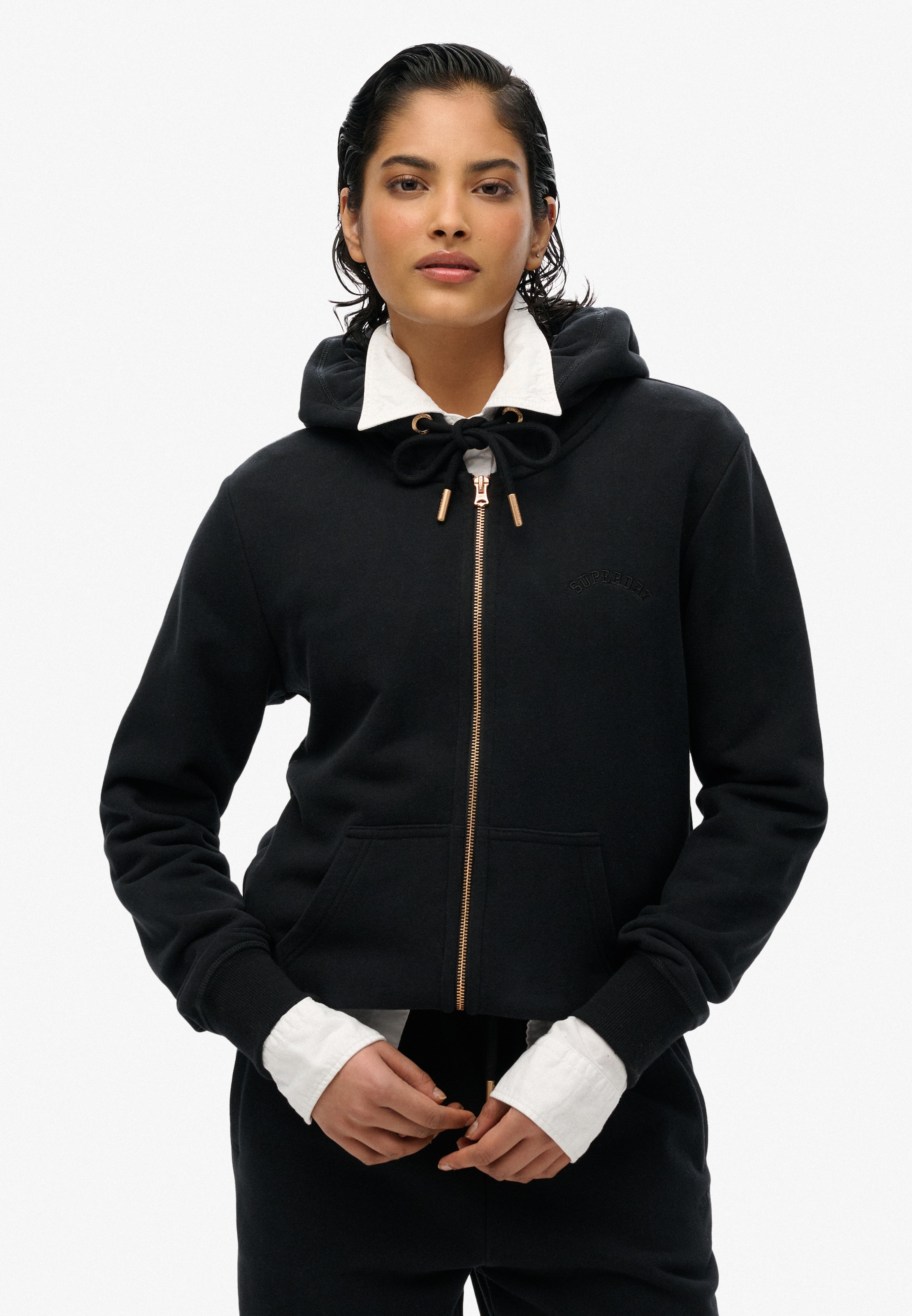 Kapuzensweatjacke »ESSENTIAL LOGO ZIPHOOD HB«