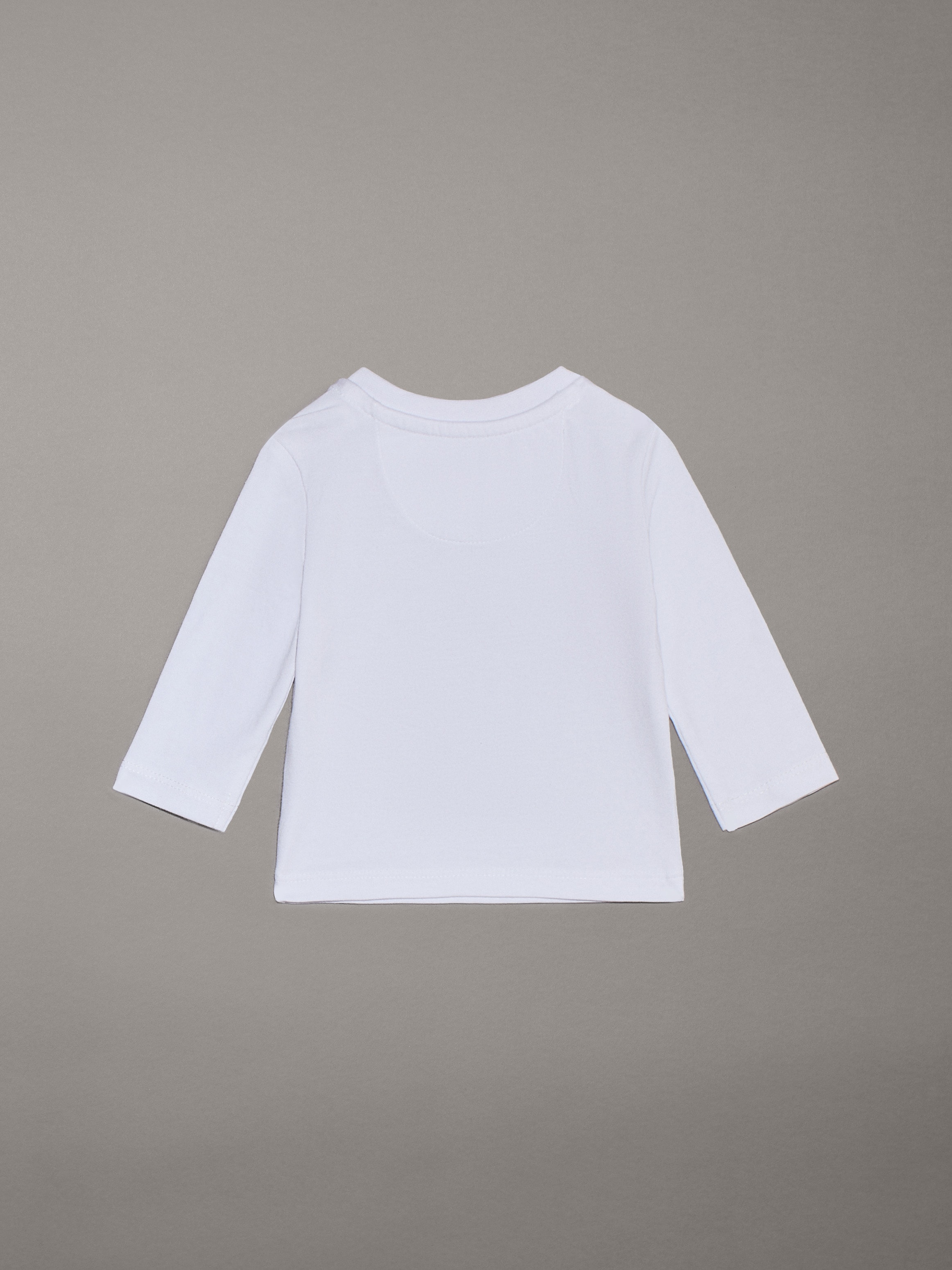 Calvin Klein Jeans Langarmshirt »MONOGRAM LS T-SHIRT« für Babys bis 2 Jahre, mit großem Druck