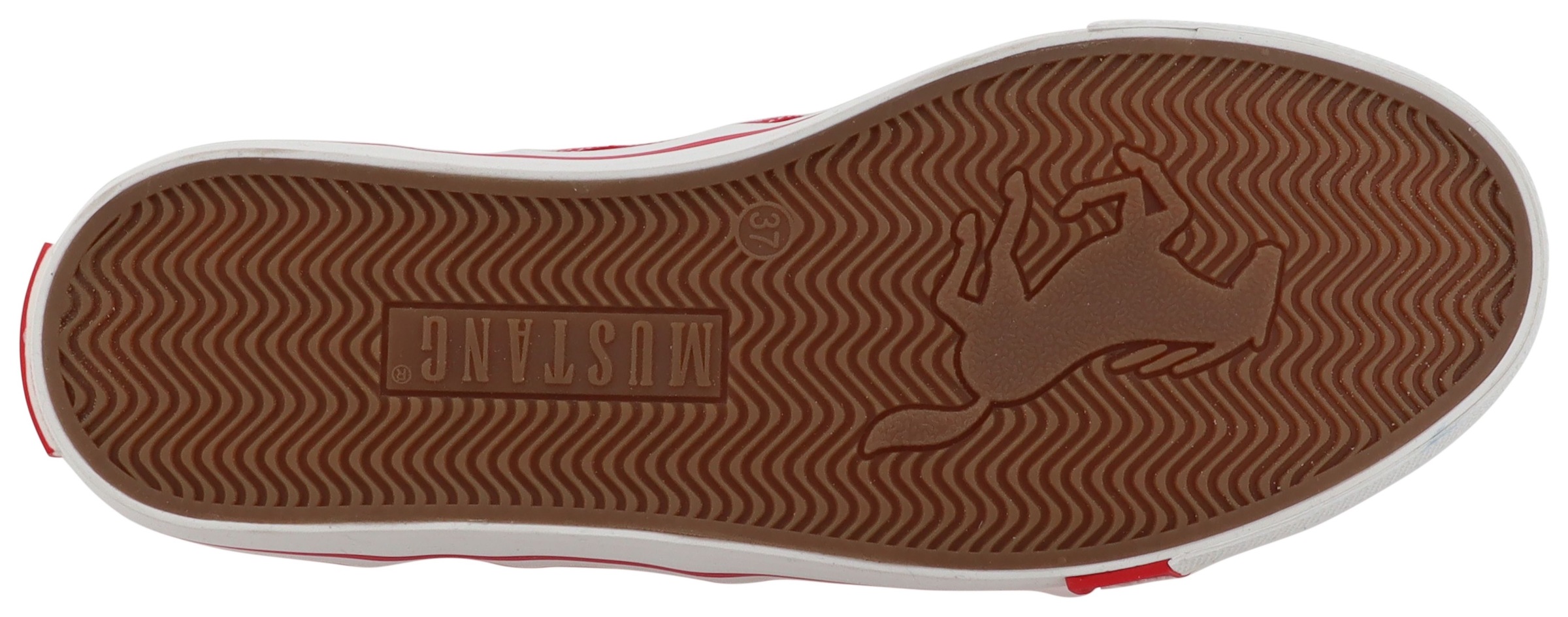 Thumbnail - Mustang Shoes Sneaker "Winona" Freizeitschuh, Halbschuh, Schnürschuh mit seitlichem Logoschriftzug