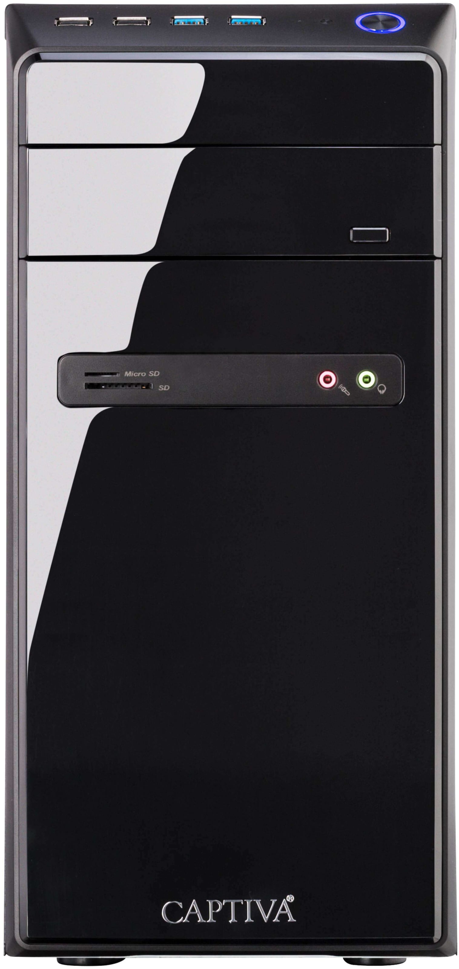 CAPTIVA Business-PC-Komplettsystem »Power-Starter I98-569 TFT Bundle« 60,5 ″ Intel® Core i5 Intel 8 GB RAM 500 GB SSD