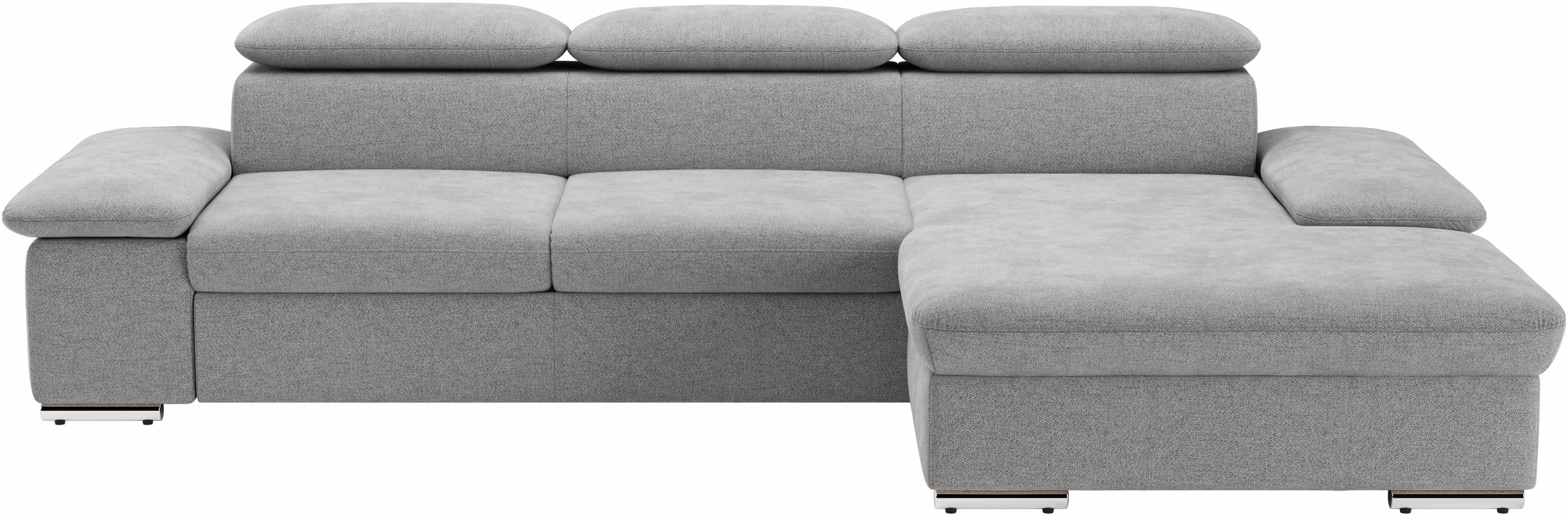 sit&more Ecksofa »Valantine L-Form«, inkl. Kopf- und Armteilverstellung, wahlweise mit Bettfunktion