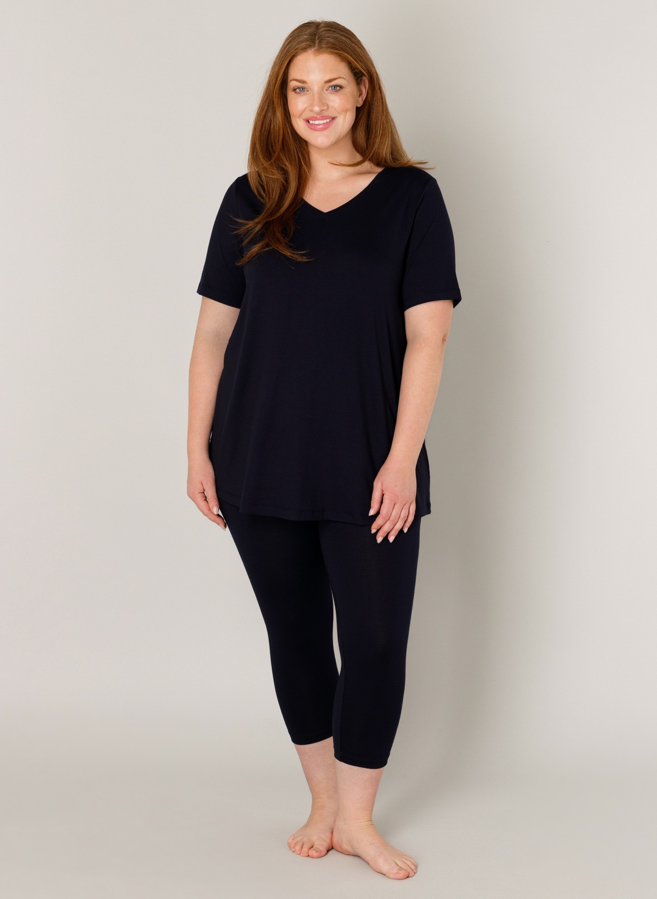 Base Level Curvy Caprileggings »Audrey«