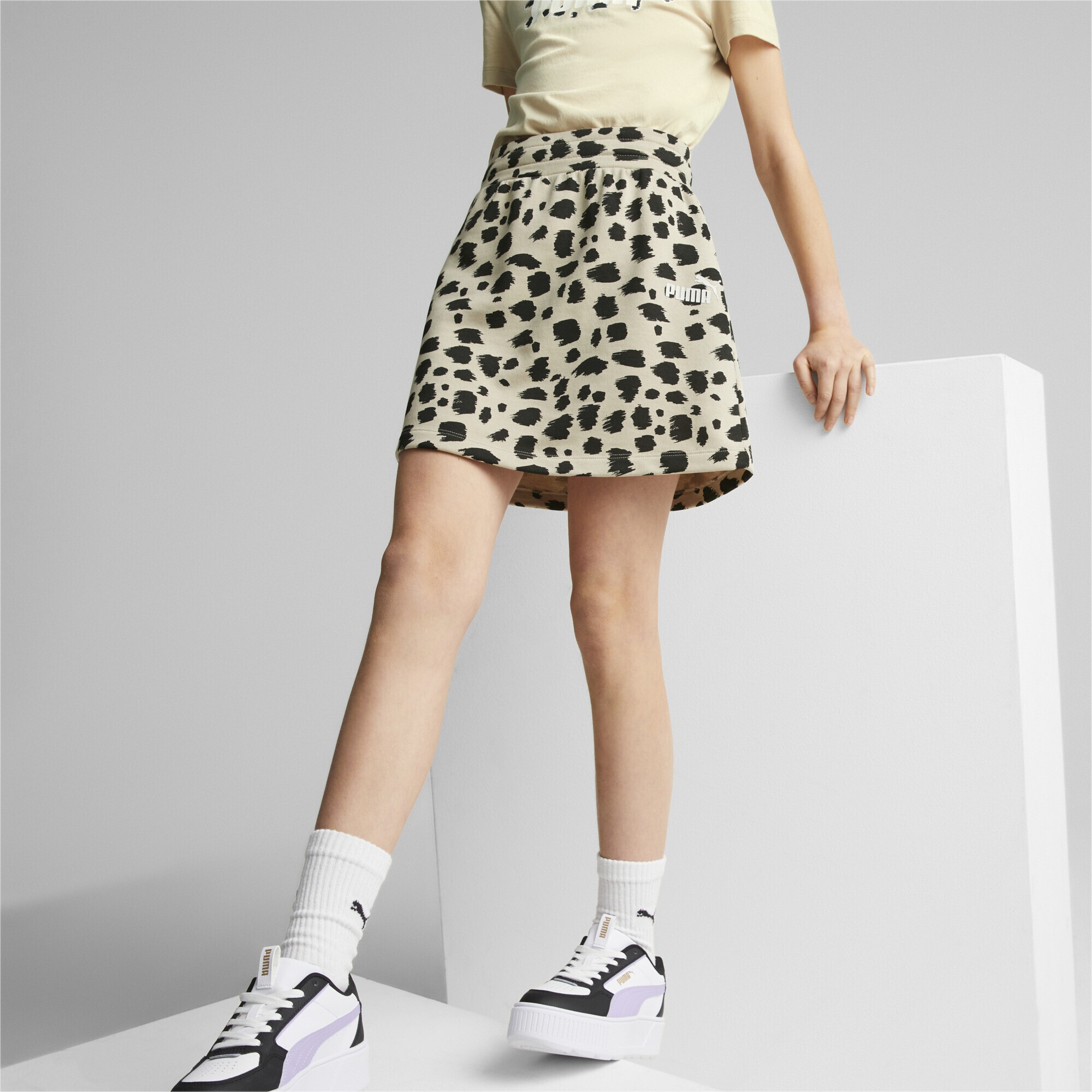 PUMA Jerseyrock »Essentials+ Animal Printed Rock Jugendliche«