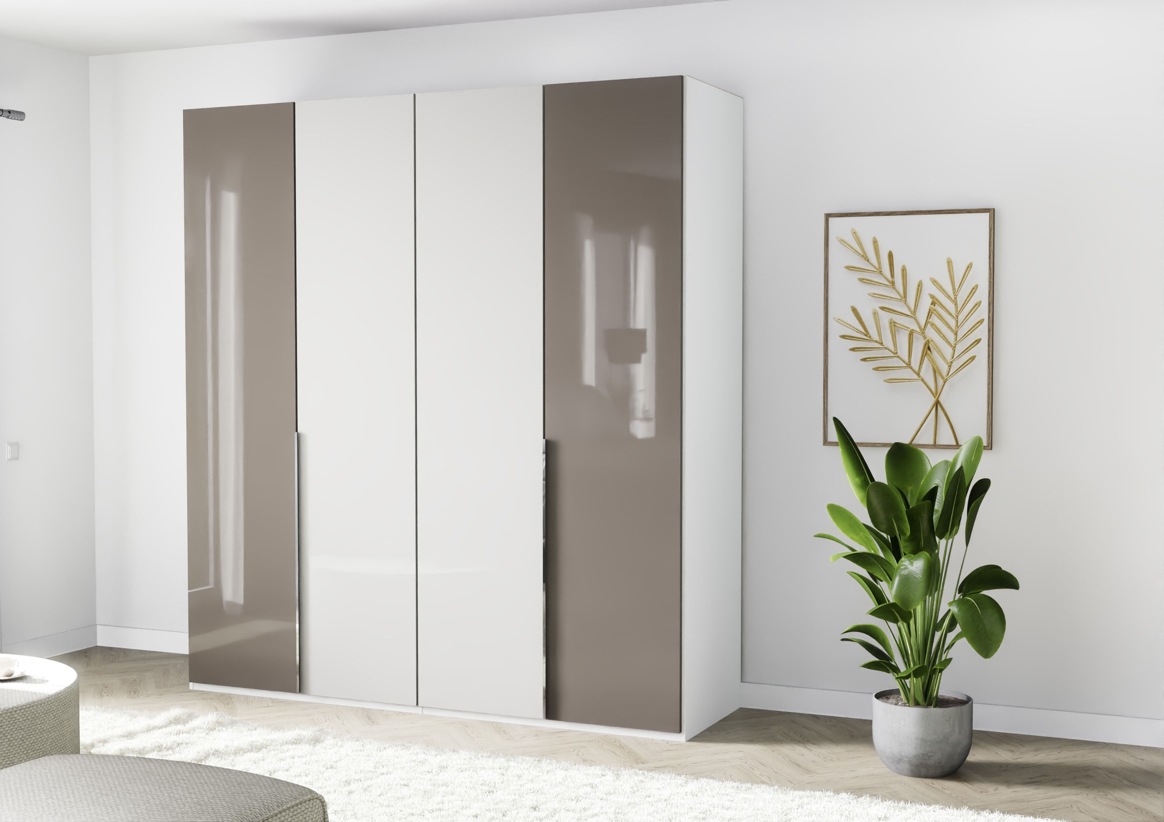 Musterring Drehtürenschrank "San Diego, Kleiderschrank, Schrank, Garderobe, günstig online kaufen