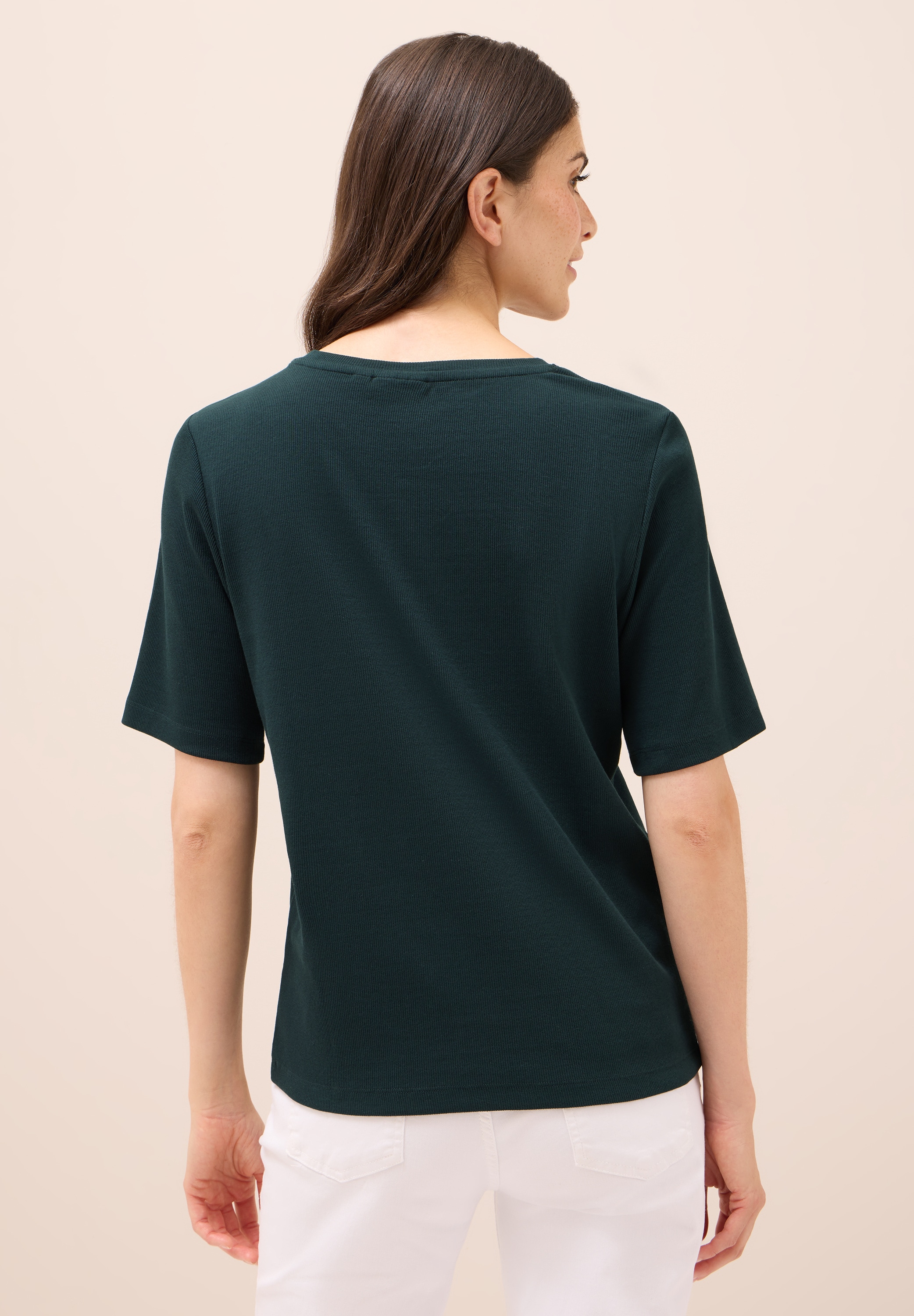 Cecil T-Shirt, aus Baumwolle mit Stretchante