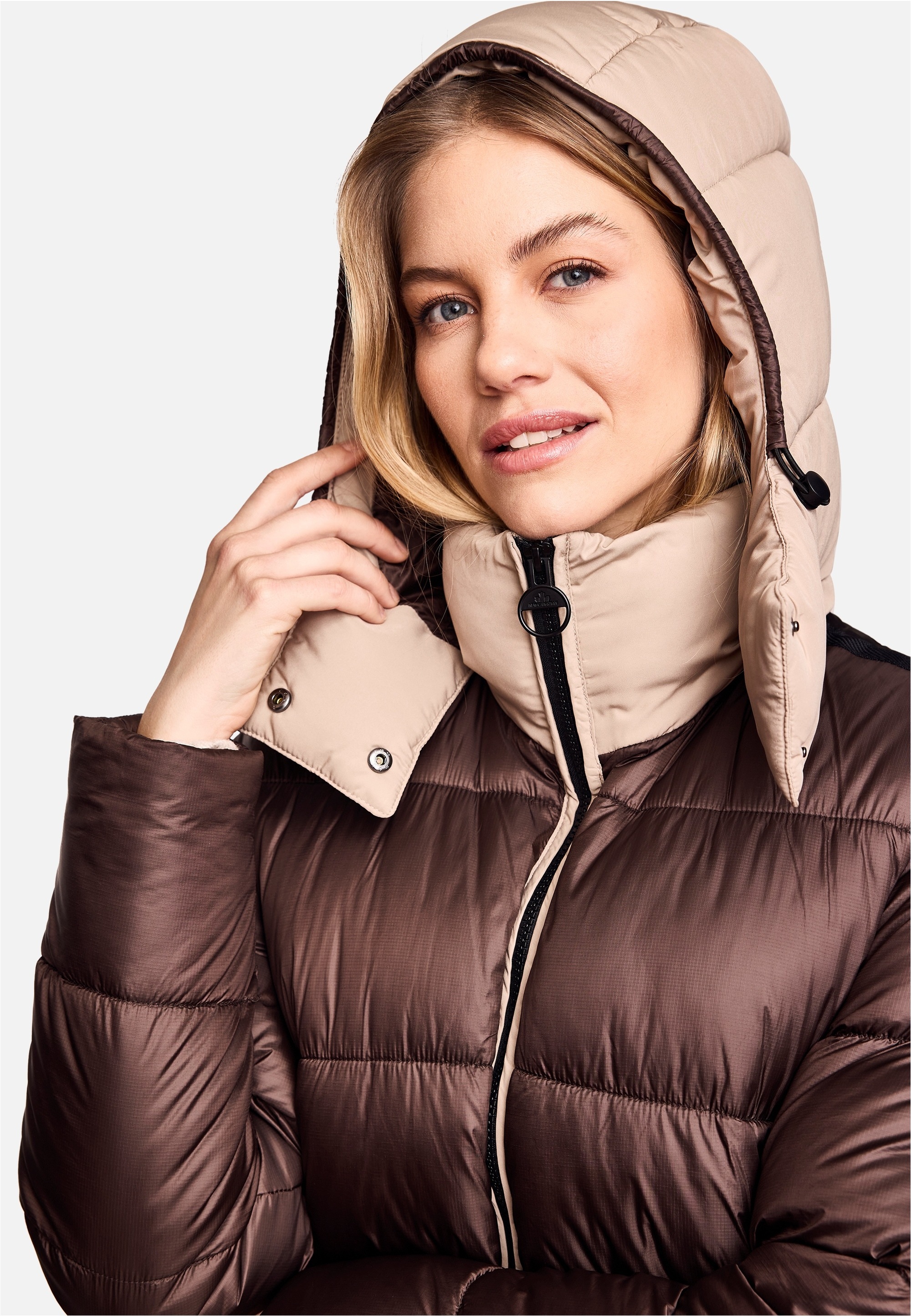New Canadian Steppjacke »Steppjacke "CALLUNA"«, mit seitlichen Reißverschlüssen