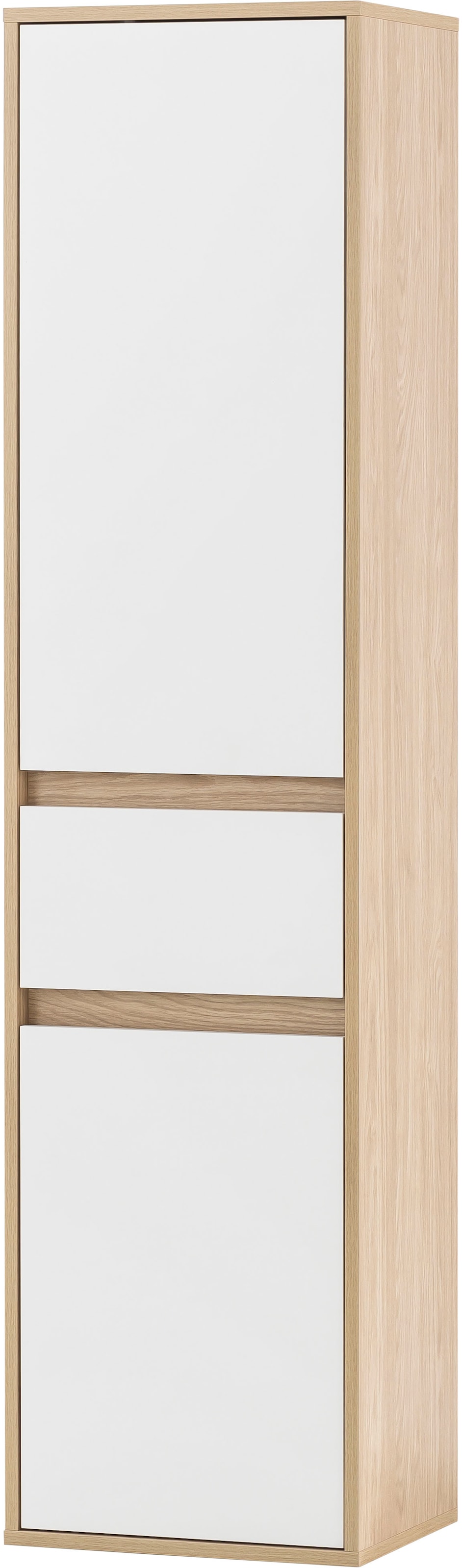Schildmeyer Hochschrank »Mali, Breite 40 cm«, Holzdekor mit fühlbarer Struktur, Grifflose Türöffnung