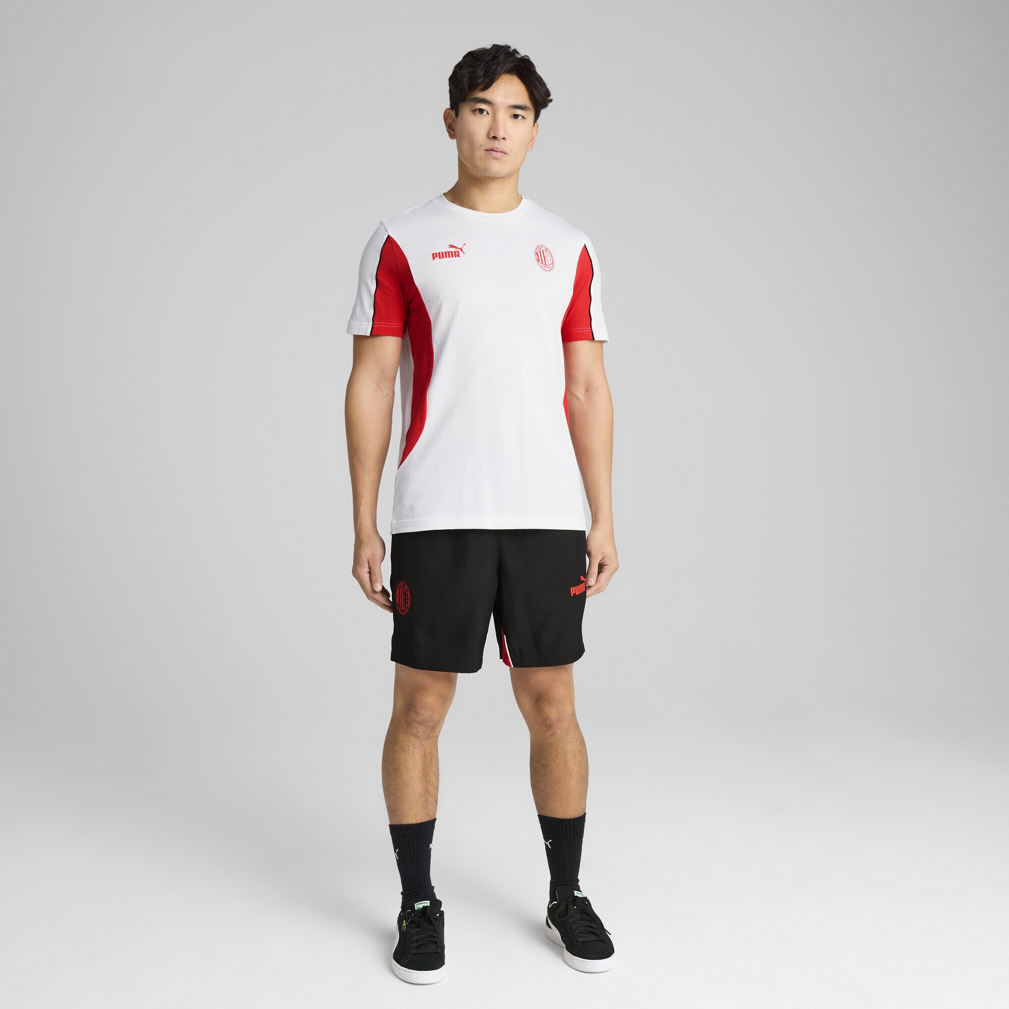 PUMA T-Shirt »AC Milan ftblARCHIVE T-Shirt Herren«