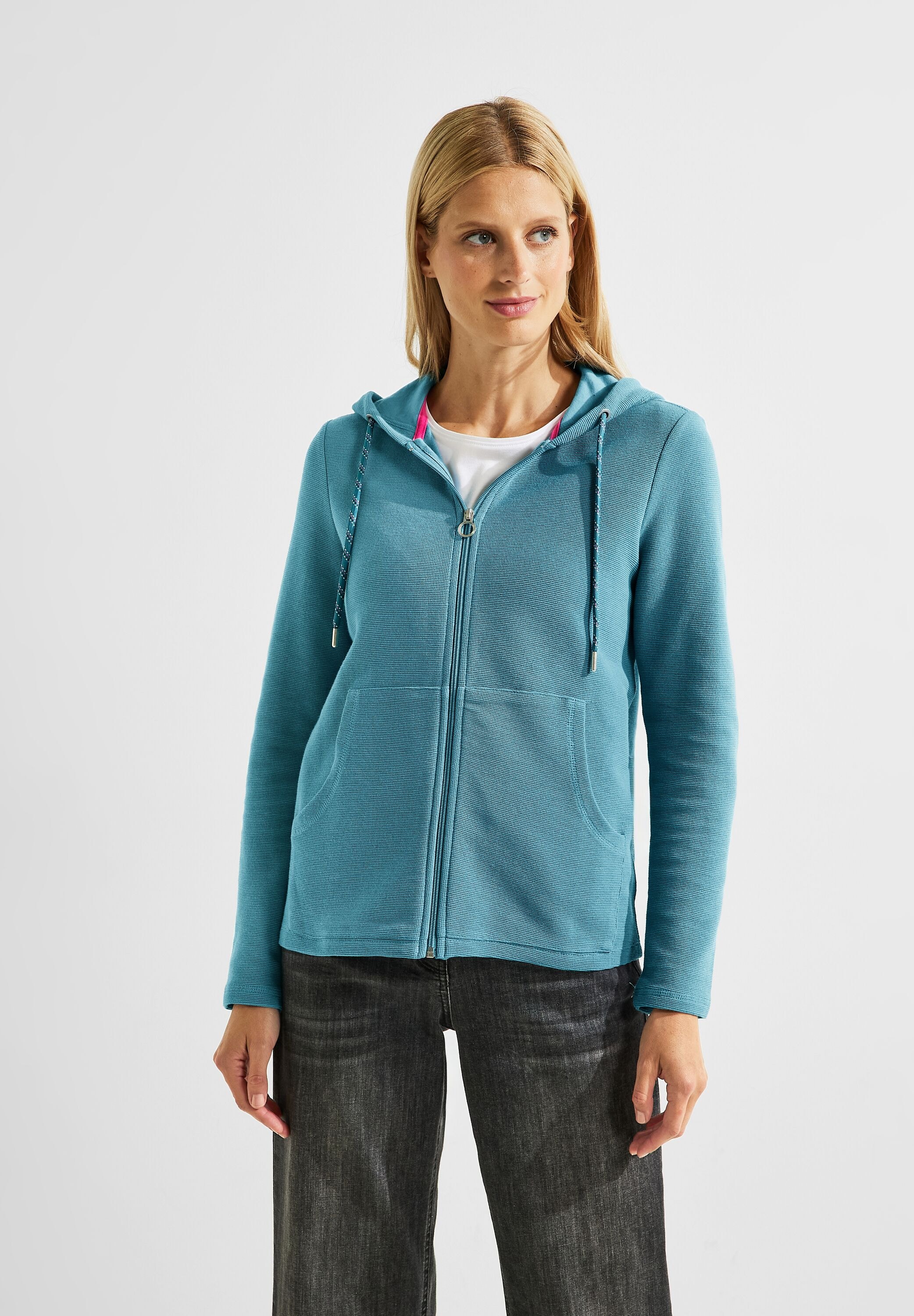 Cecil Shirtjacke, mit Kapuze
