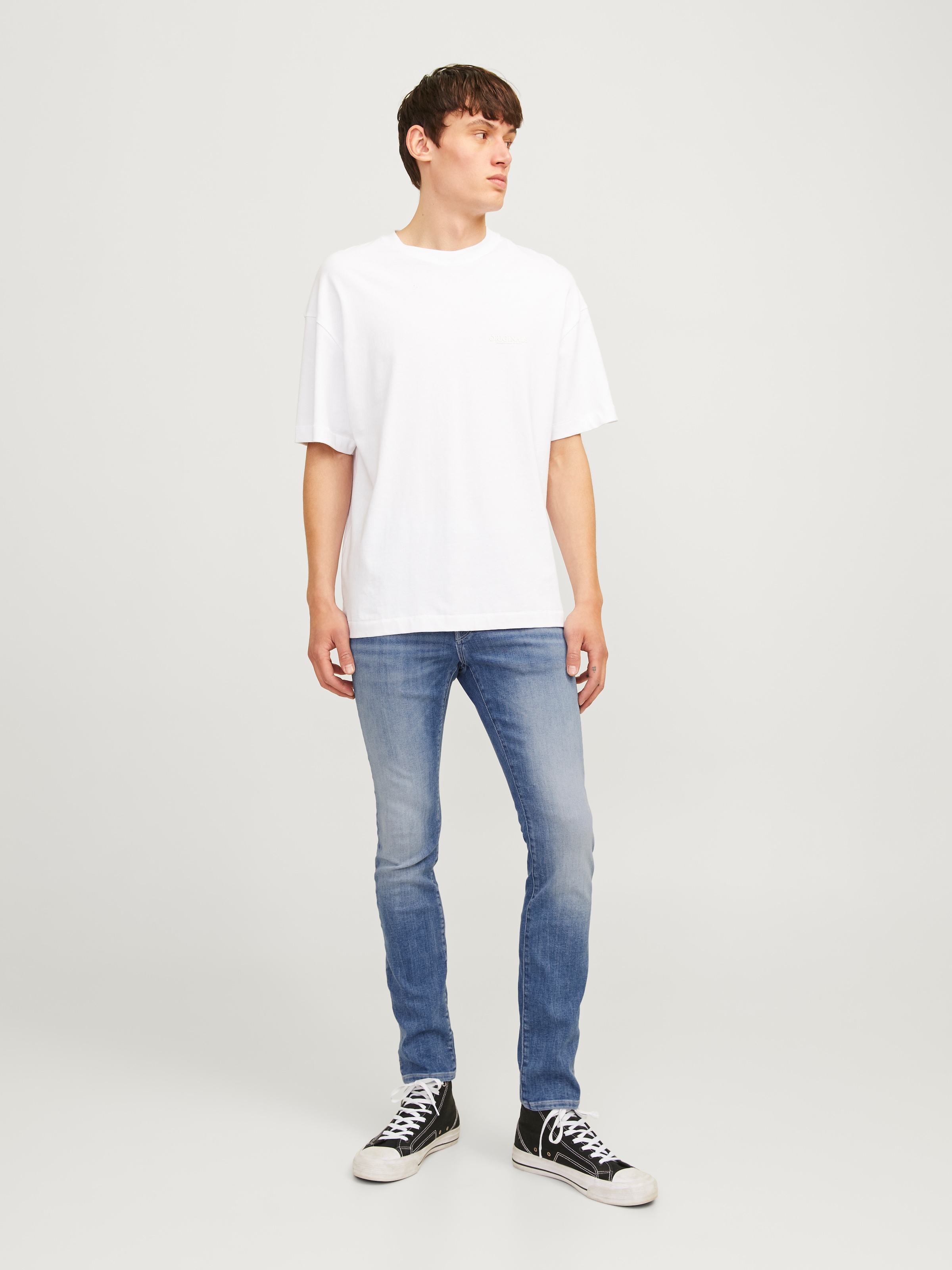 Jack & Jones Slim-fit-Jeans "JJIGLENN JJFOX AM 496 NOOS" günstig online kaufen