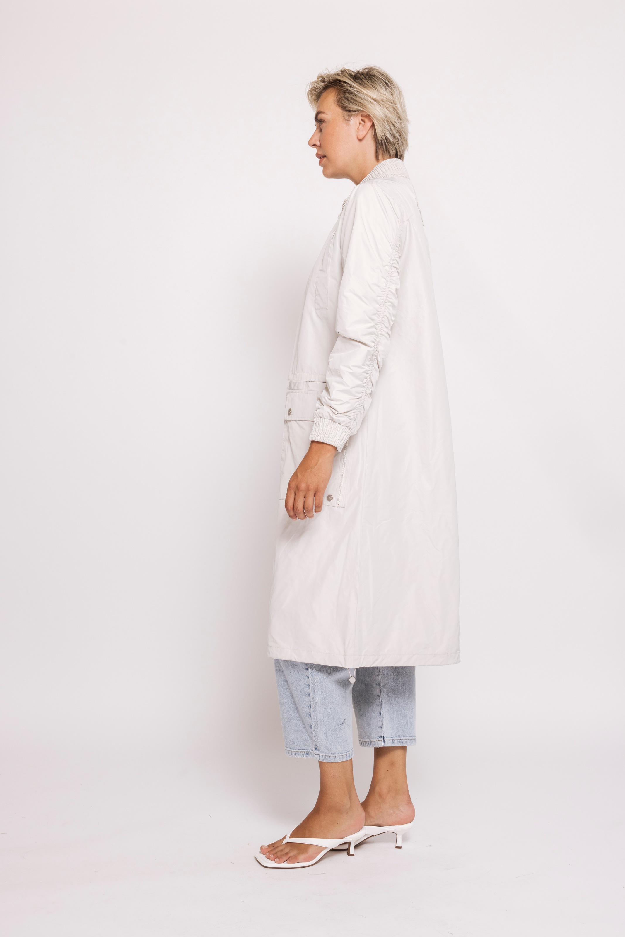 Zhrill Langmantel "ZHPANTA Mantel Bomberstyle" im Blouson-Look und mit Reiß günstig online kaufen