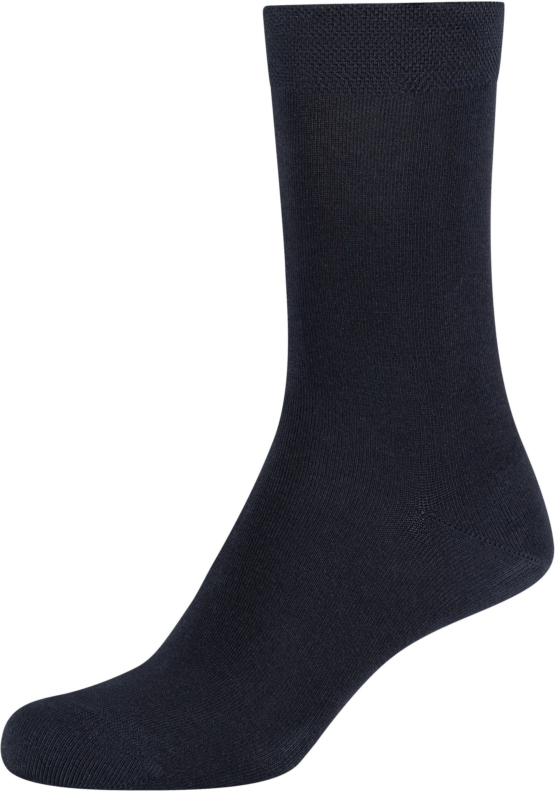 Camano Basicsocken »ca-soft«, (4er Pack), Mit weichem Komfortbund ohne Gummidruck