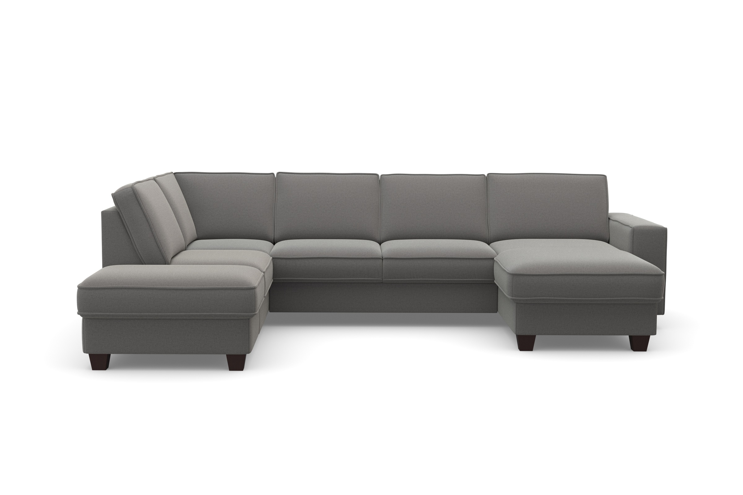 Home affaire Wohnlandschaft "County U-Form" wahlweise Ottomane links oder r günstig online kaufen