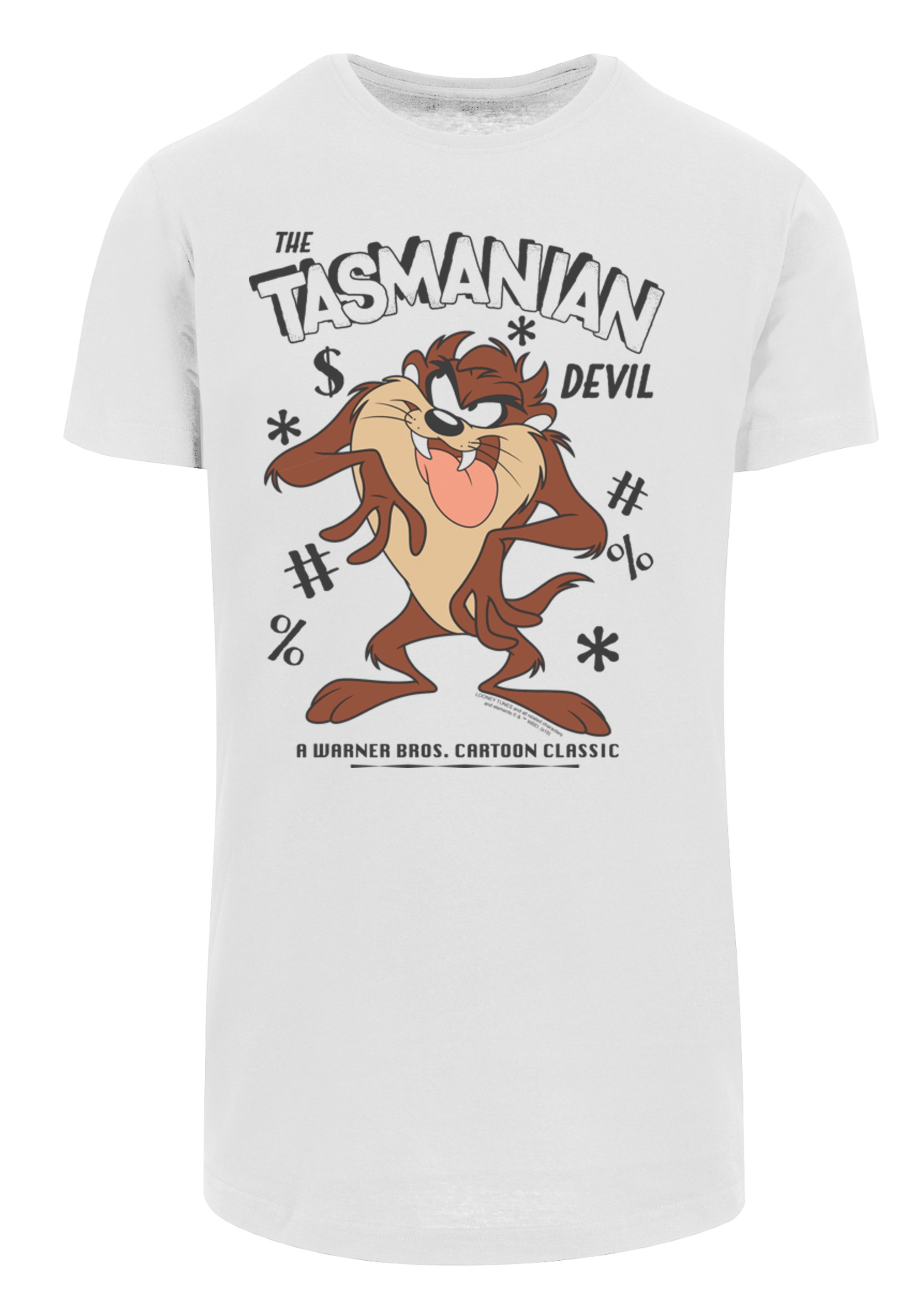 F4NT4STIC T-Shirt »Looney Tunes Vintage Tasmanian Devil Taz«, Print