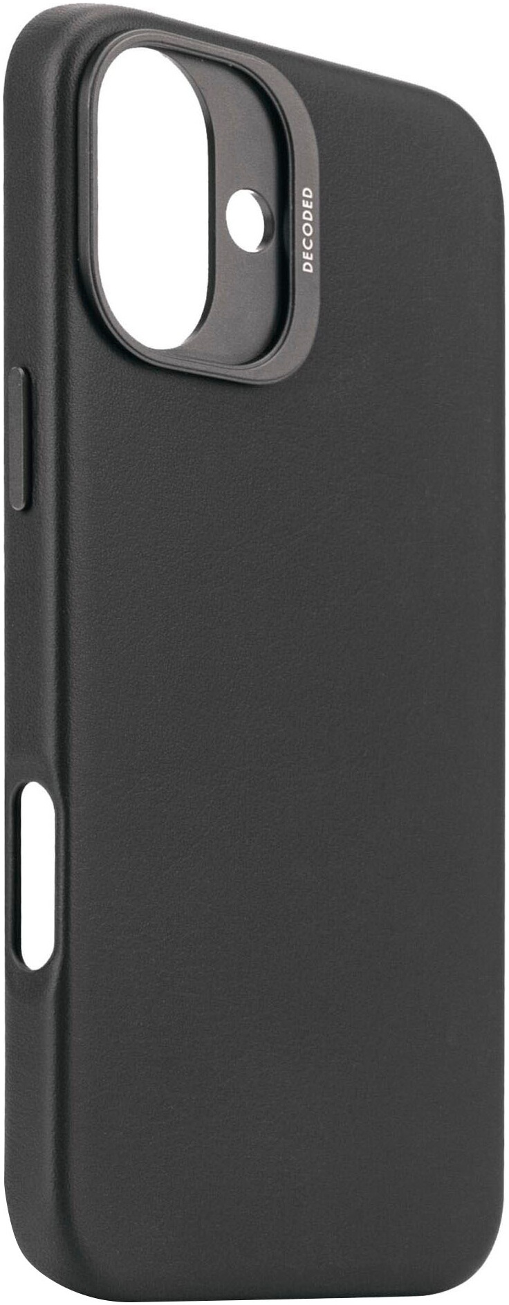 DECODED Smartphone-Hülle »Leather Backcover iPhone 16 Plus«, Smartphones