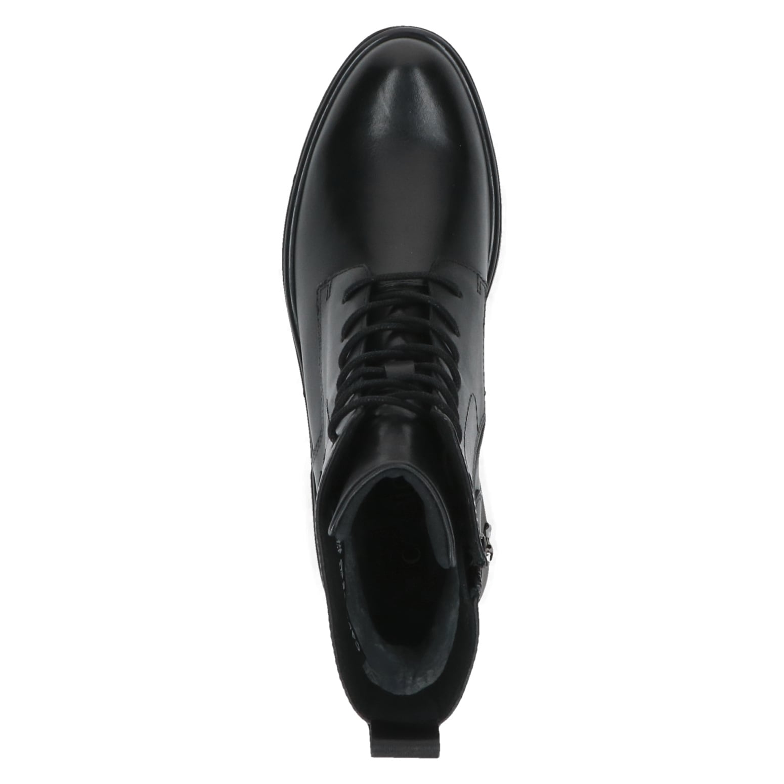 Caprice Schnürboots, Blockabsatz, Schnürstiefelette, Businessstiefelette mit Ziernähten