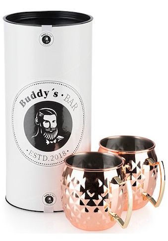 Buddy's Cocktailglas (Set 2 tlg.) Edelstahl 50...