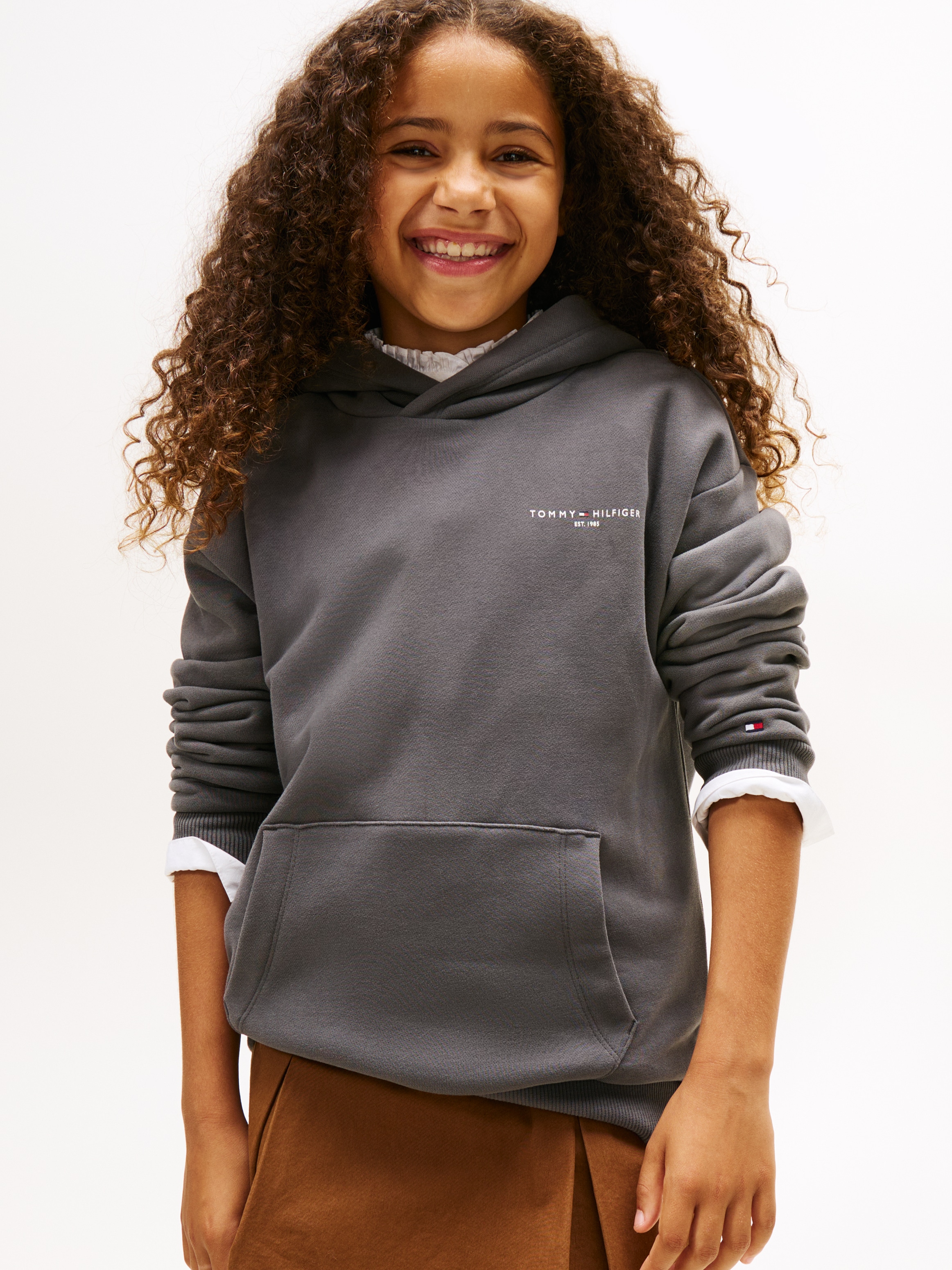 Tommy Hilfiger Kapuzensweatshirt "MINI CORP HOODIE", Kinder bis 16 Jahre
