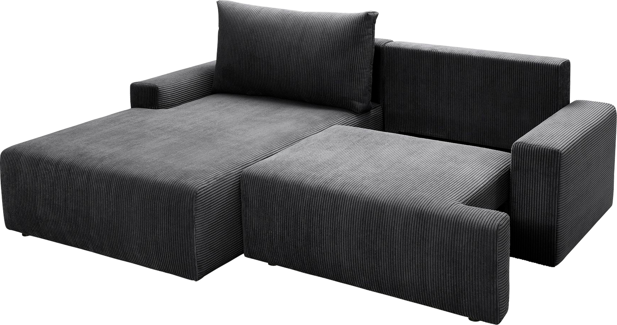 BAUR in und inklusive - fashion | Cord-Farben sofa exxpo verschiedenen Bettkasten »Orinoko«, kaufen Ecksofa Bettfunktion